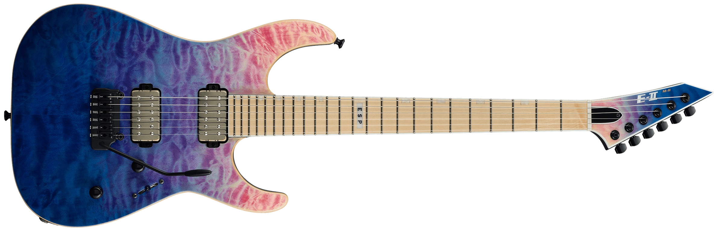 Levně ESP E-II M-II HST QM Indigo Purple Fade