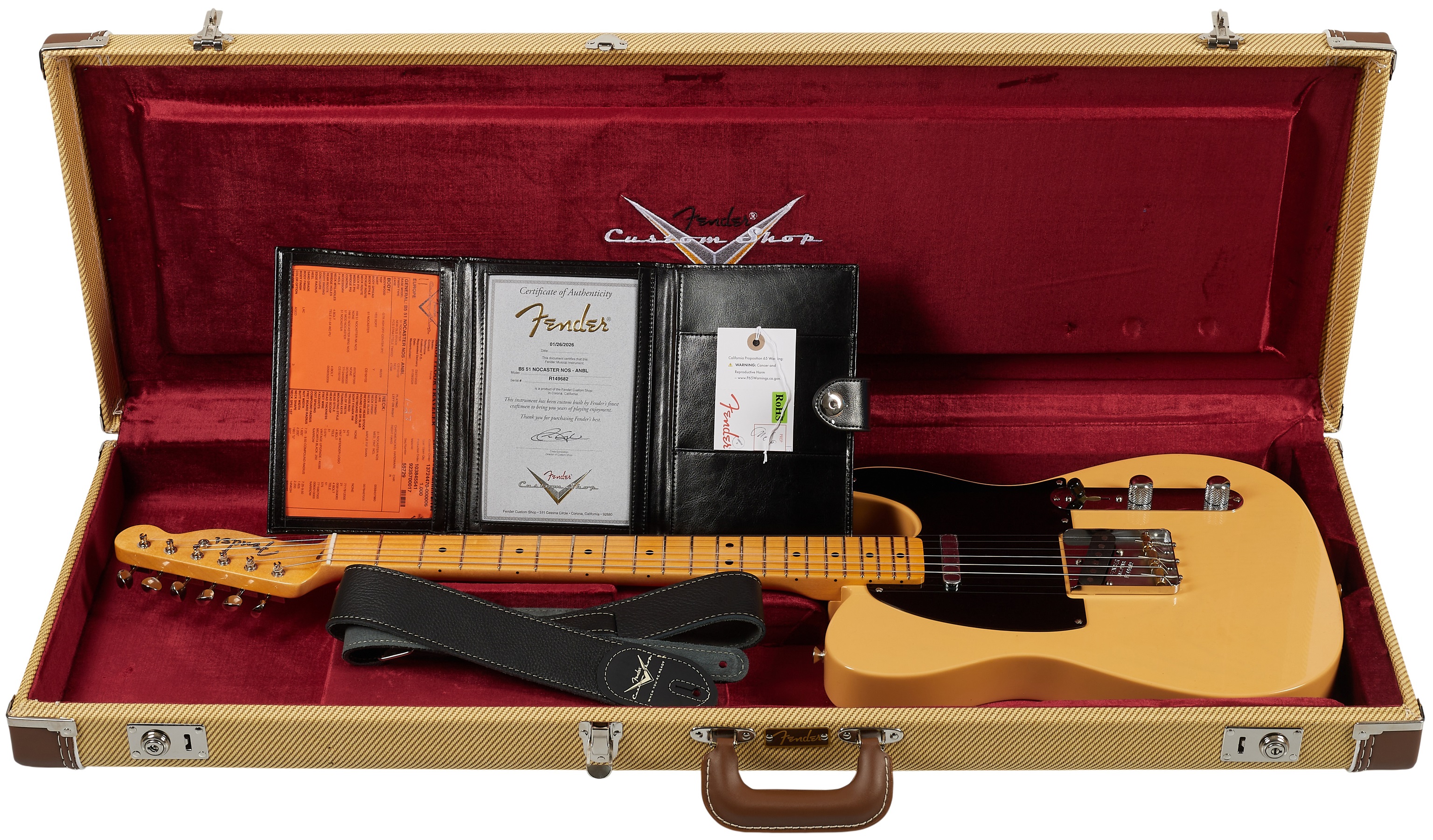 Fender Custom Shop 51 Nocaster NOS Aged Nocaster Blonde (obrázek 6)