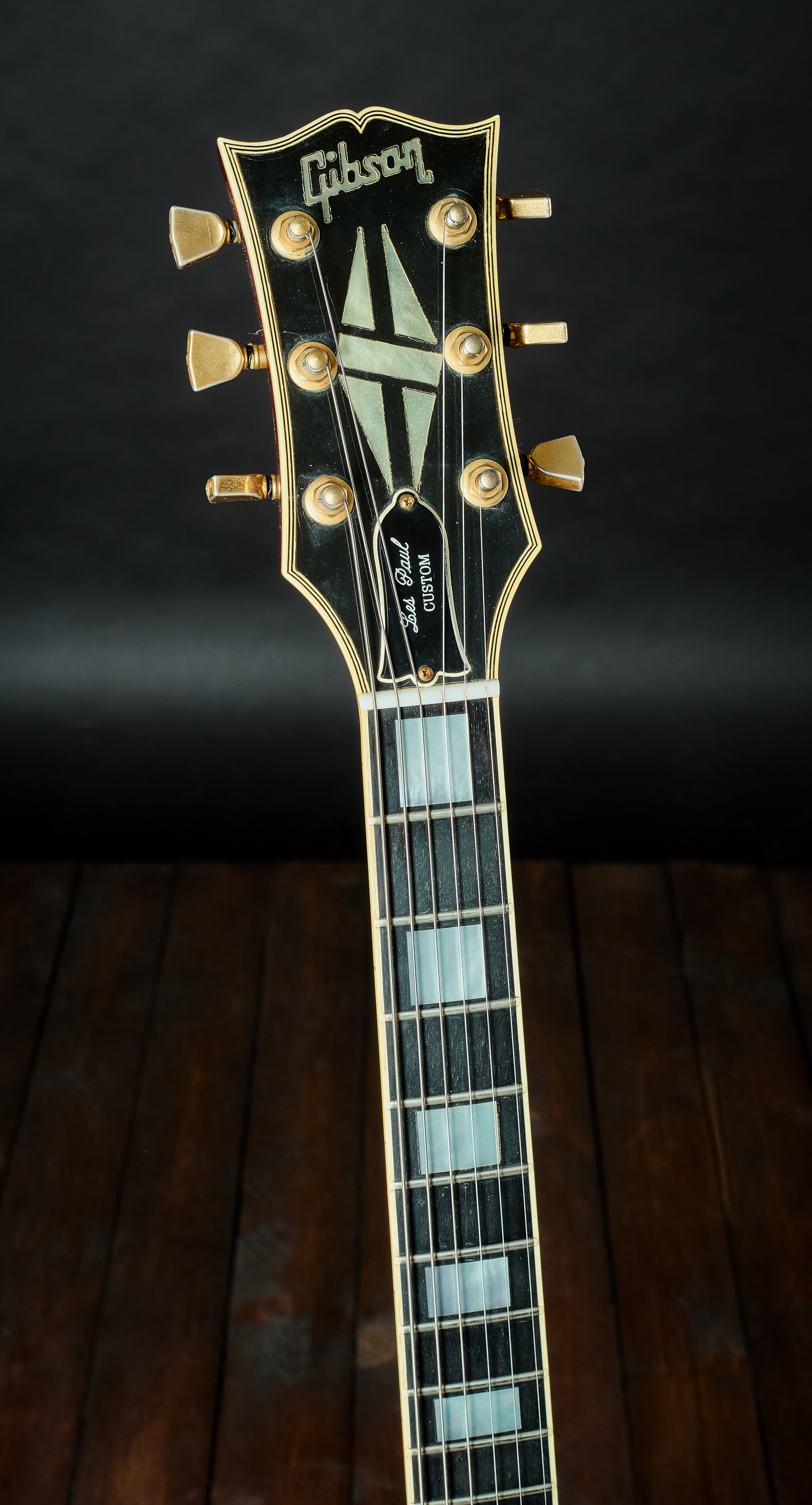 Gibson 1986 Les Paul Custom EMG Pickups (obrázek 5)