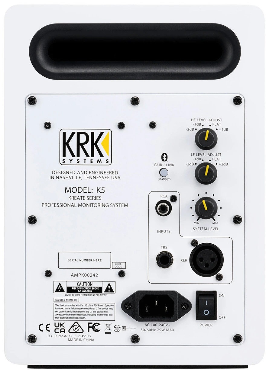 KRK Kreate 5 White (obrázek 3)