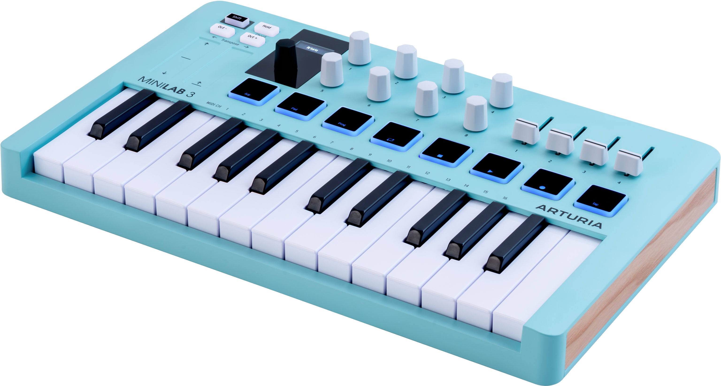 Arturia MiniLab mk3 Aquamarine (obrázek 3)
