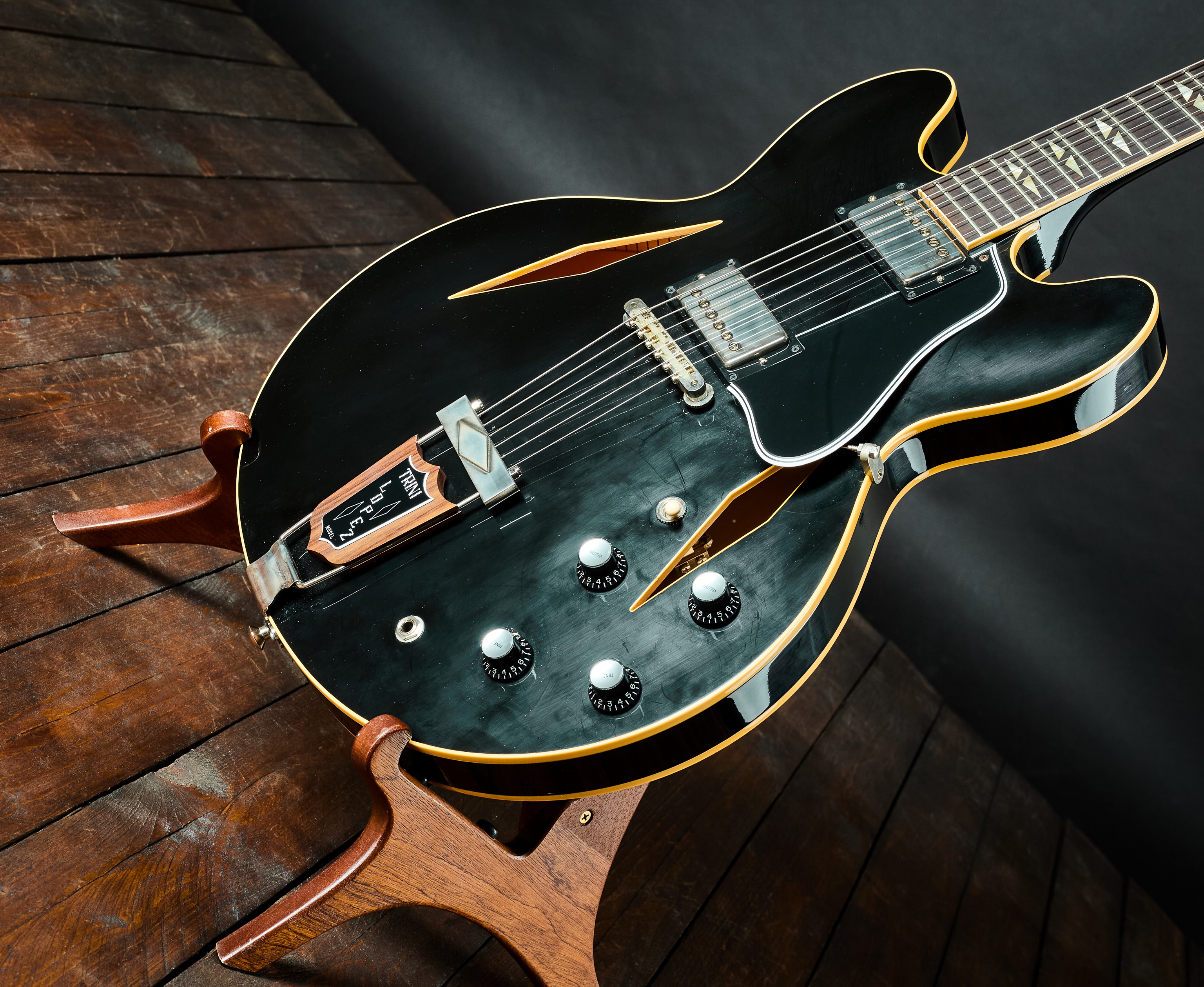 Gibson Custom 2024 Trini Lopez Ebony VOS (obrázek 4)