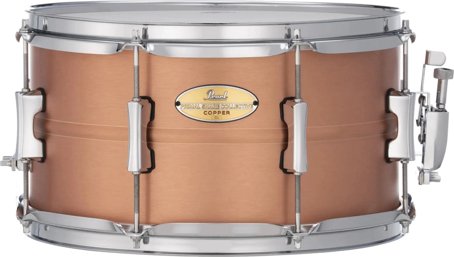 Levně Pearl PSC1370C Primal Snare Collective 13”x7” - Brushed Copper Finish