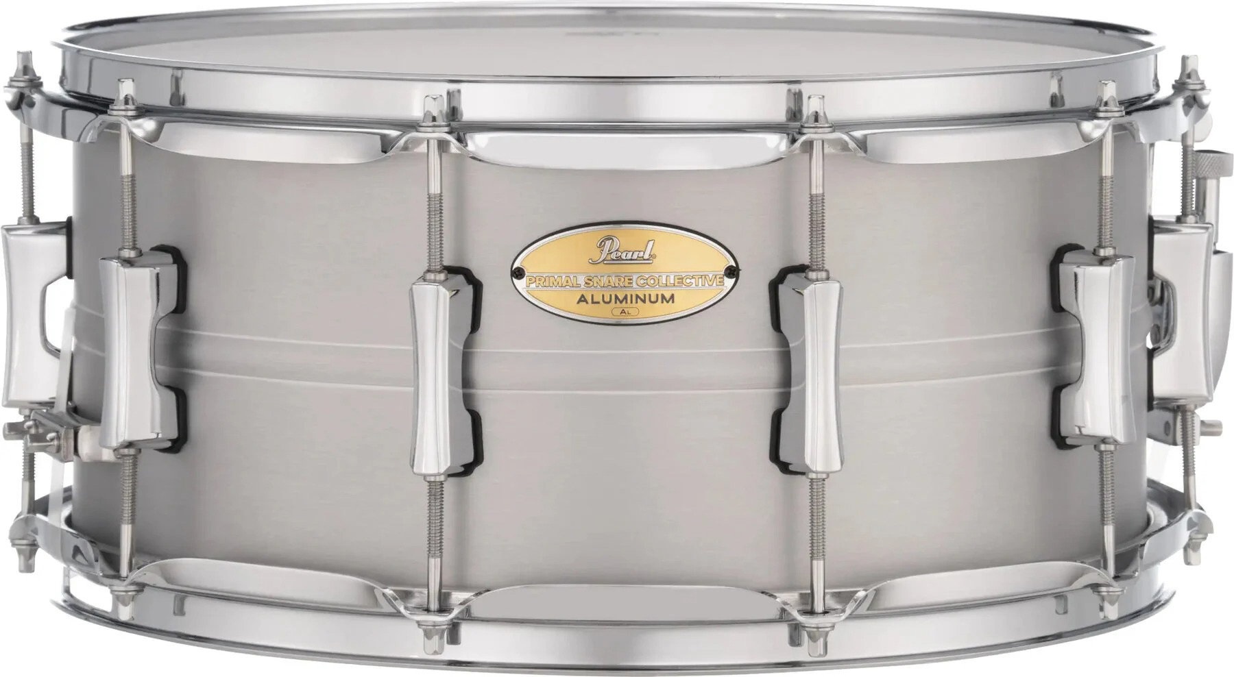 Levně Pearl PSC1465A Primal Snare Collective 14” x 6,5” - Brushed Aluminum