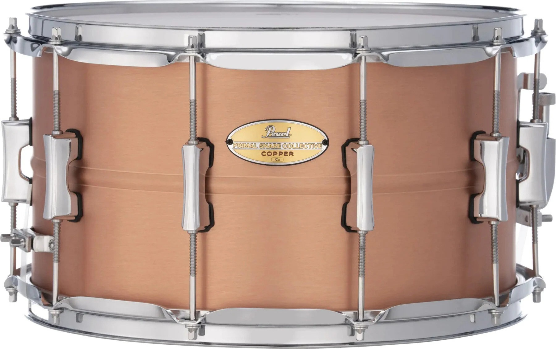 Levně Pearl PSC1480C Primal Snare Collective 14” x 8” - Brushed Copper Finis