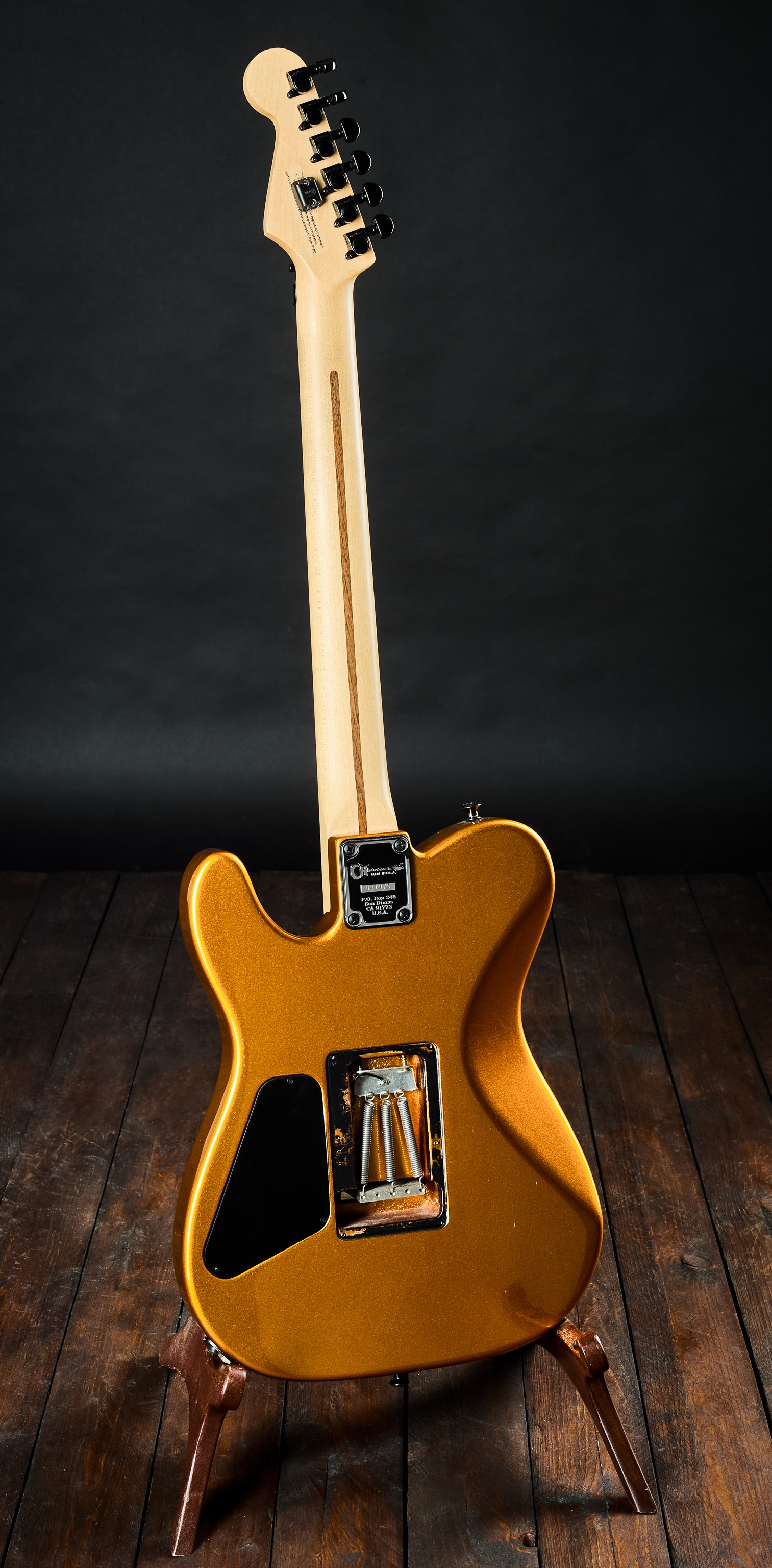 Charvel 2005 San Dimas Style 2 HH FR Pegan Gold (obrázek 3)