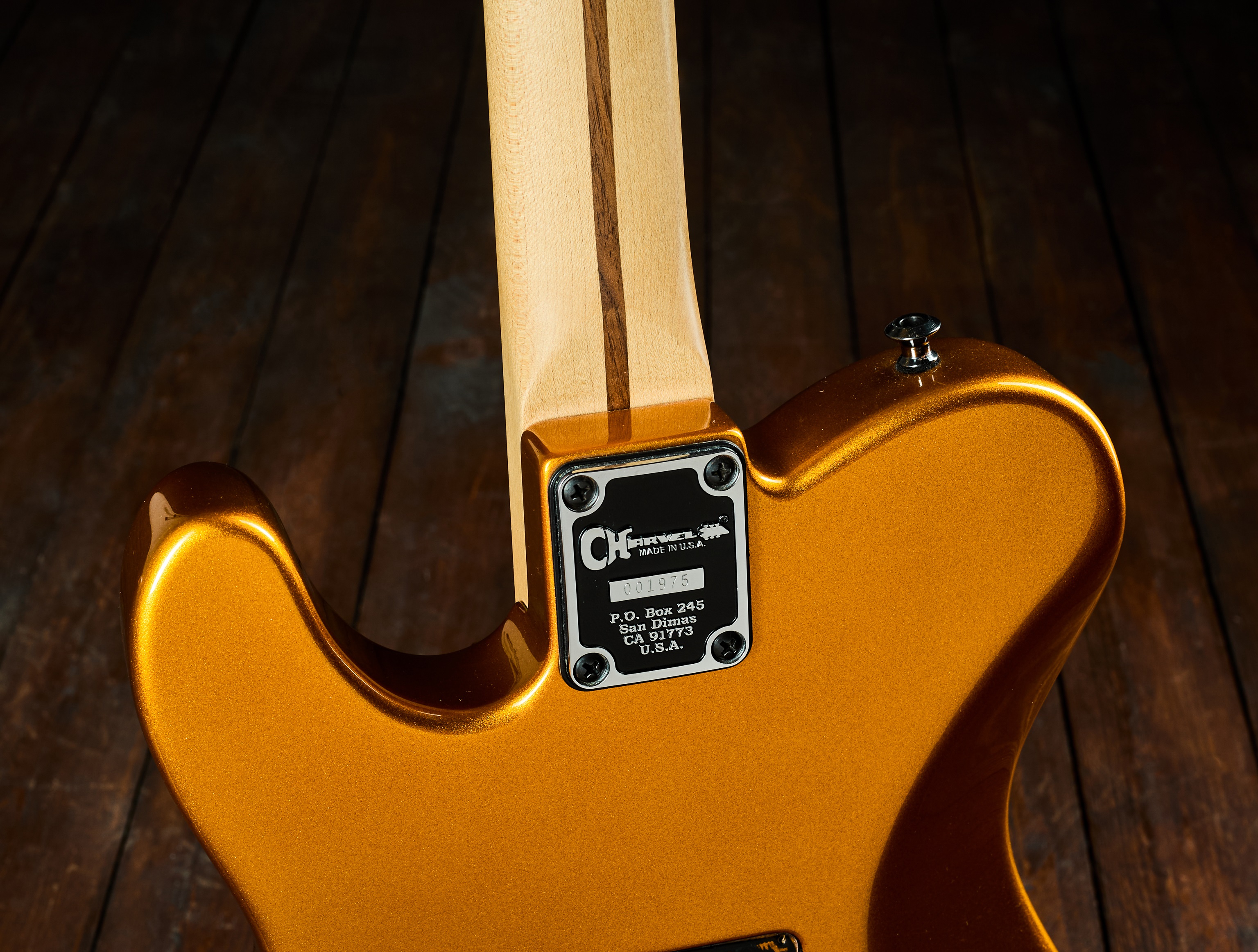 Charvel 2005 San Dimas Style 2 HH FR Pegan Gold (obrázek 5)