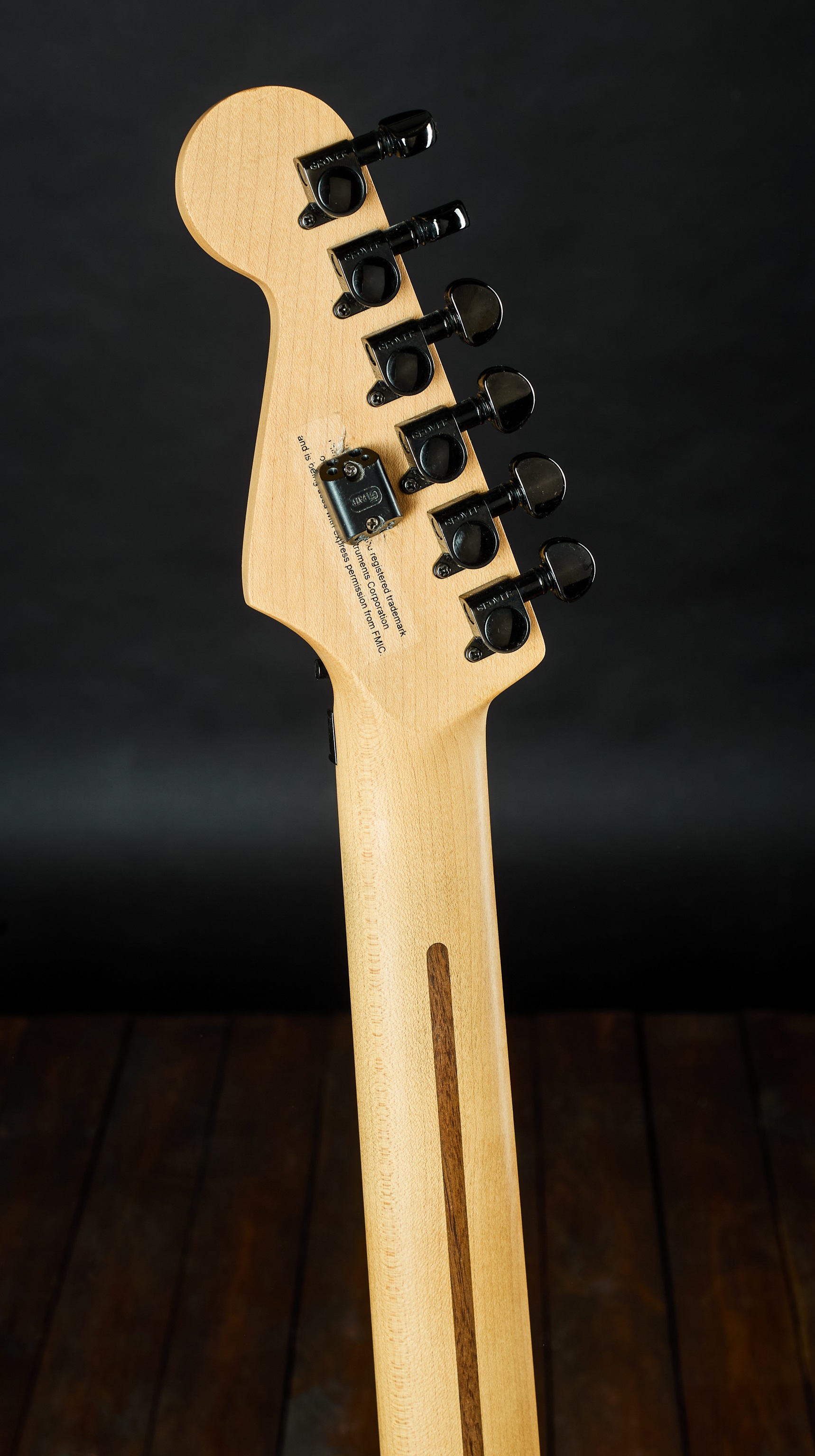 Charvel 2005 San Dimas Style 2 HH FR Pegan Gold (obrázek 7)