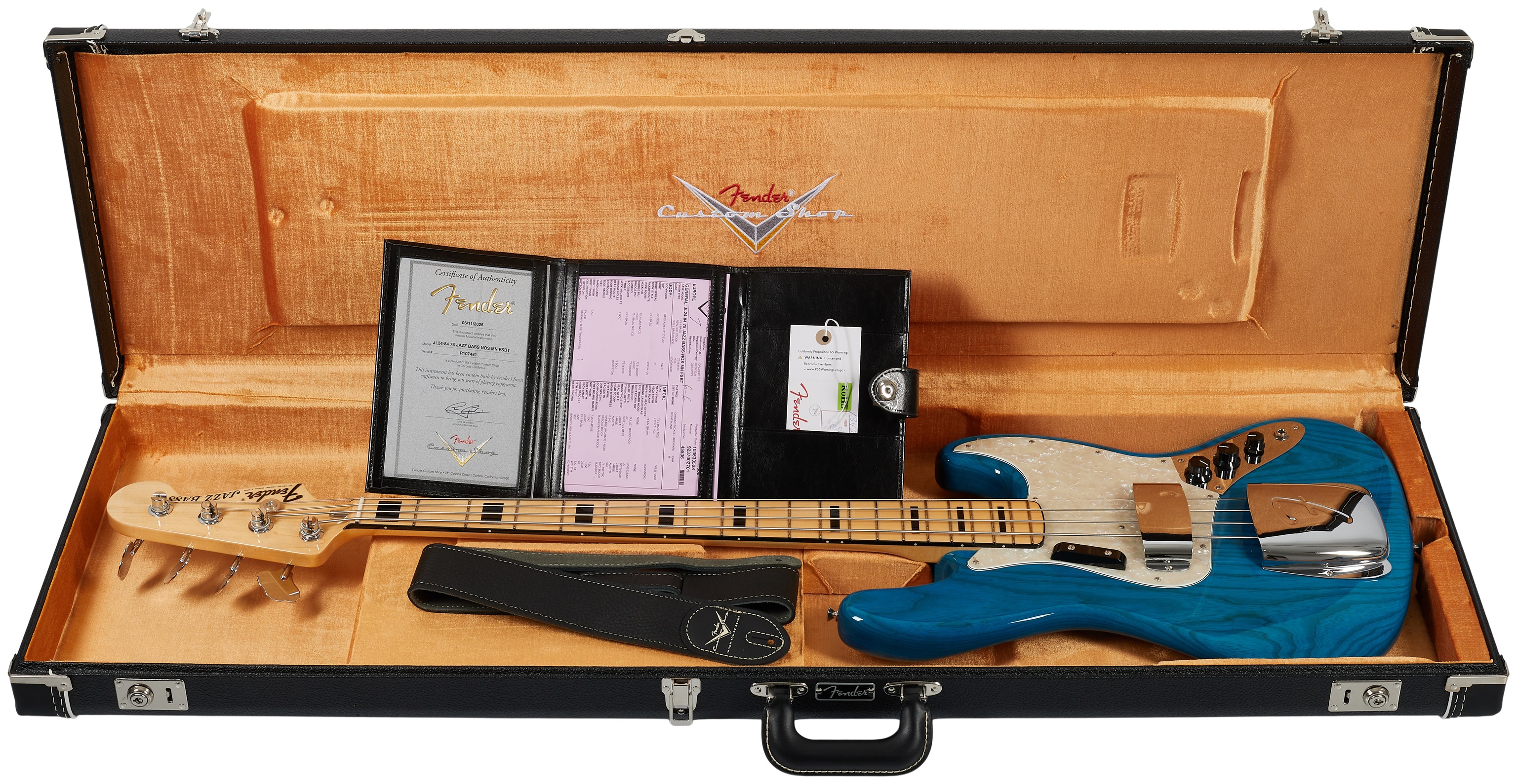 Fender Custom Shop 75 Jazz Bass NOS FSBT (obrázek 6)