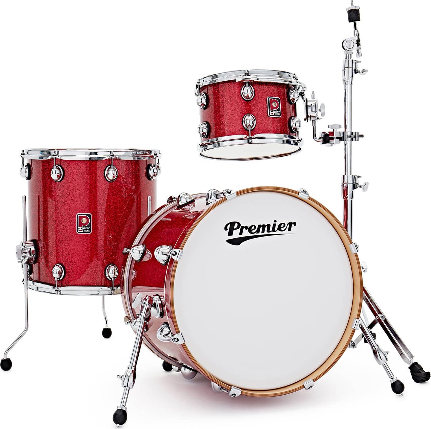 Levně Premier Genista Classic 20" 3pc Shell Pack Red Sparkle