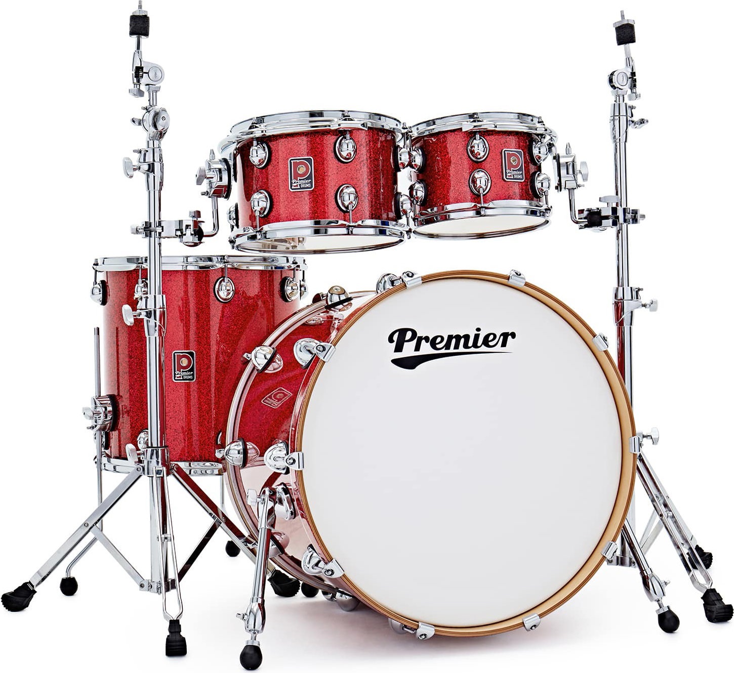 Levně Premier Genista Classic 22" 4pc Shell Pack Red Sparkle