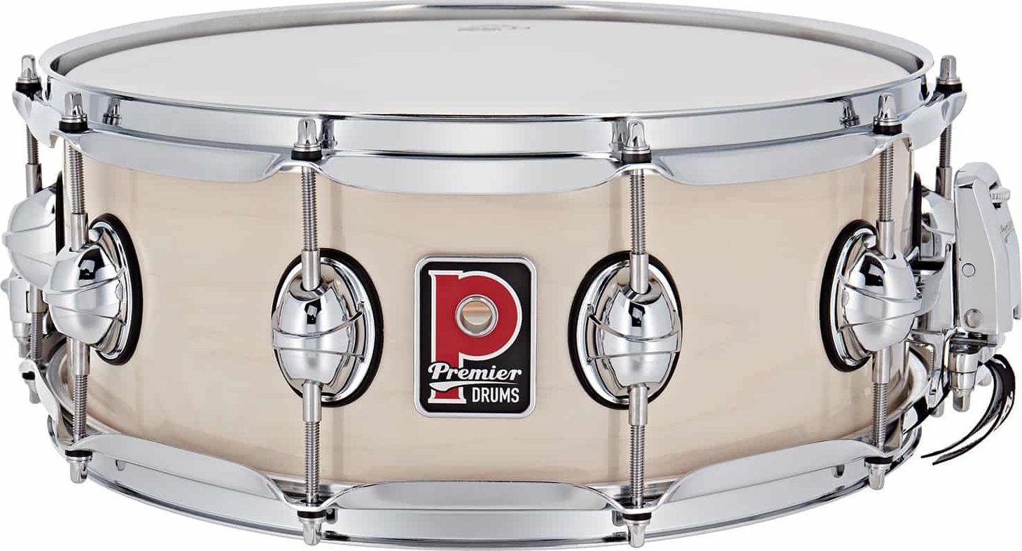 Levně Premier 14" x 5,5" Genista Classic Snare Drum Ermine