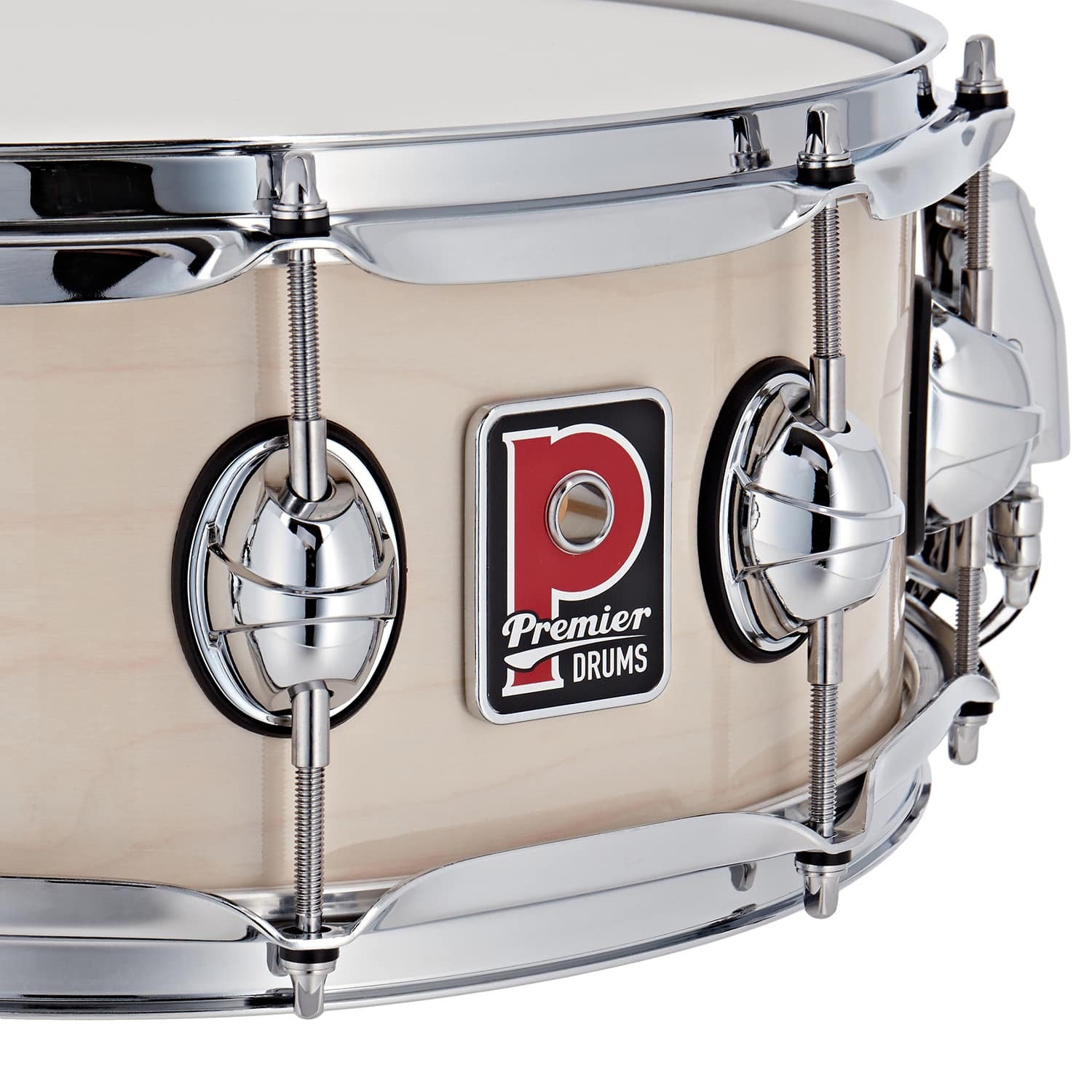 Premier 14" x 5,5" Genista Classic Snare Drum Ermine (obrázek 6)