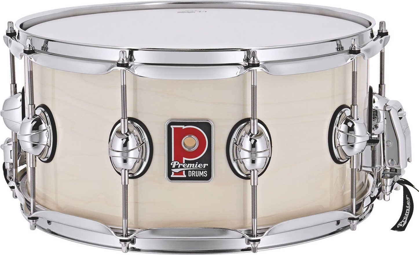 Levně Premier 14" x 7" Genista Classic Snare Drum Ermine