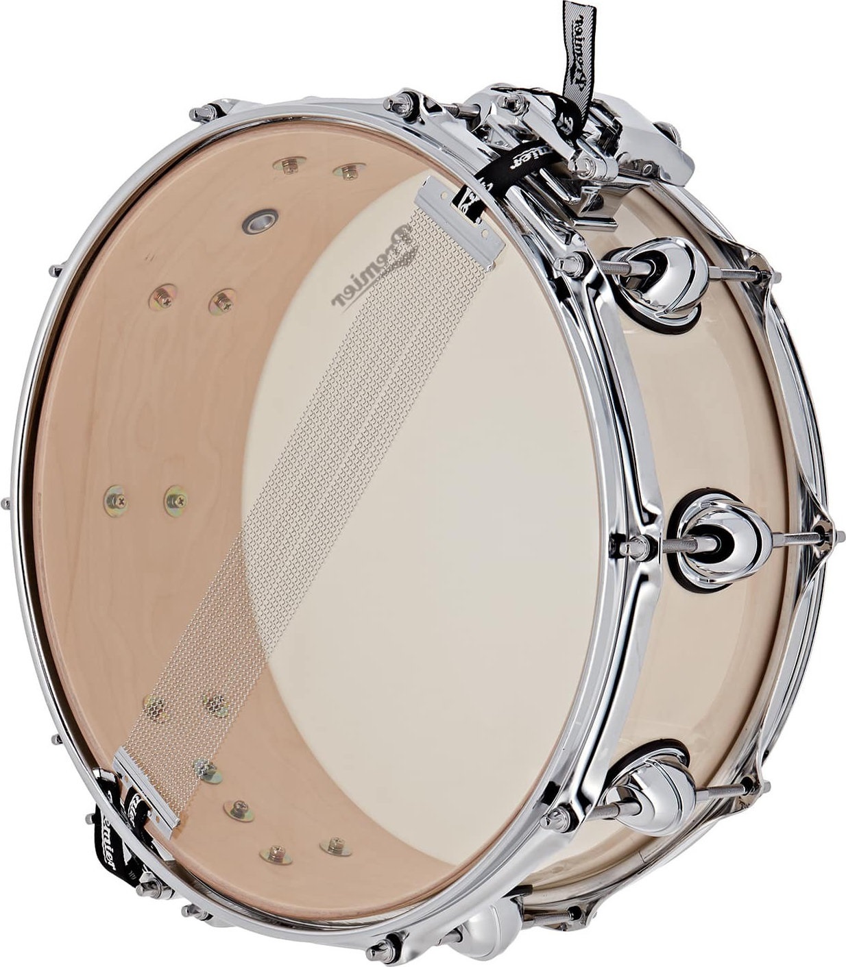 Premier 14" x 7" Genista Classic Snare Drum Ermine (obrázek 4)