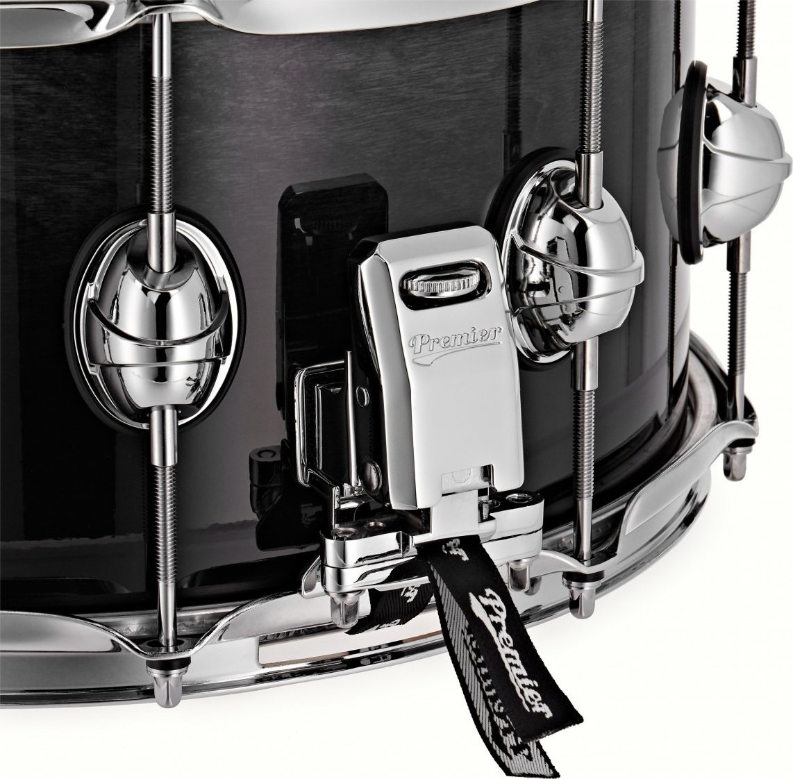 Premier 14" x 7" Genista Classic Snare Drum Shadow Fade (obrázek 6)