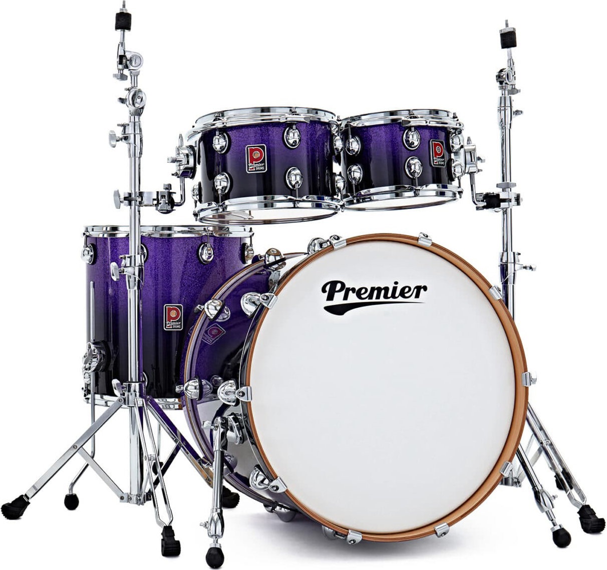 Levně Premier Genista Maple 22" 4pc Shell Pack Purple Fade Sparkle