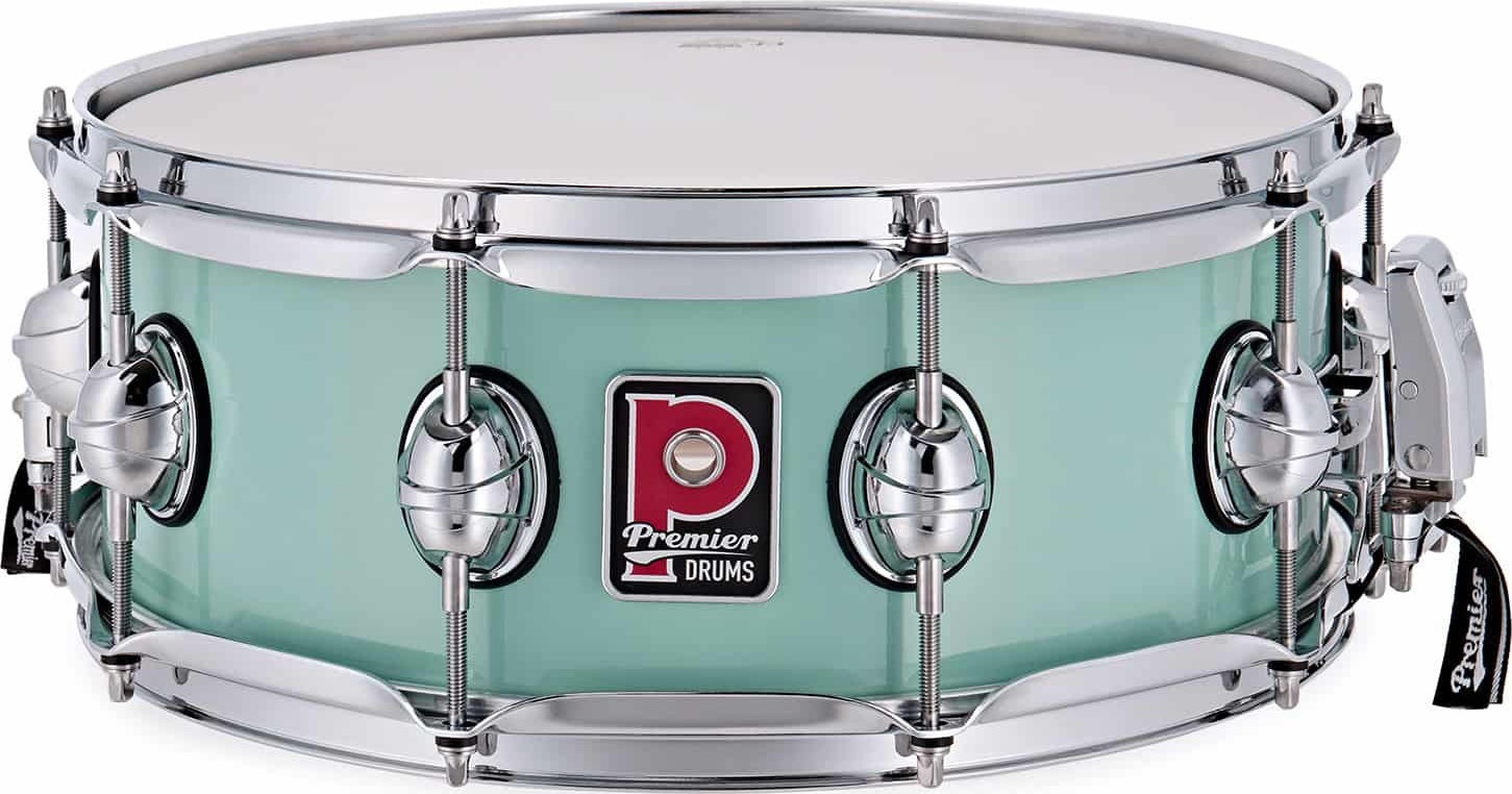 Levně Premier 14" x 5,5" Genista Maple Snare Drum Pistachio