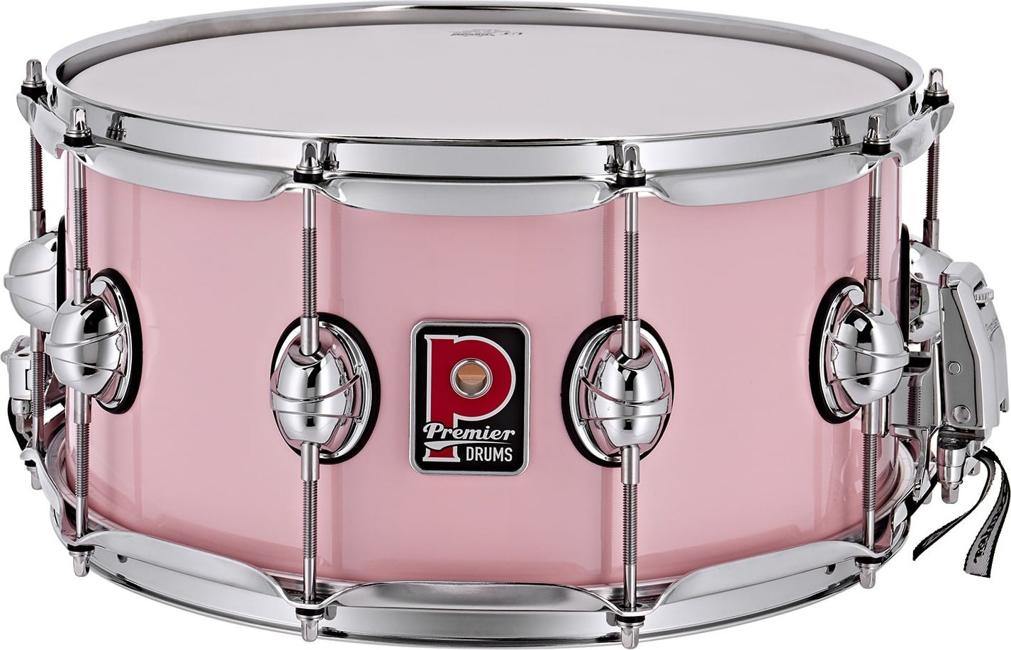 Levně Premier 14" x 7" Genista Maple Snare Drum Pink
