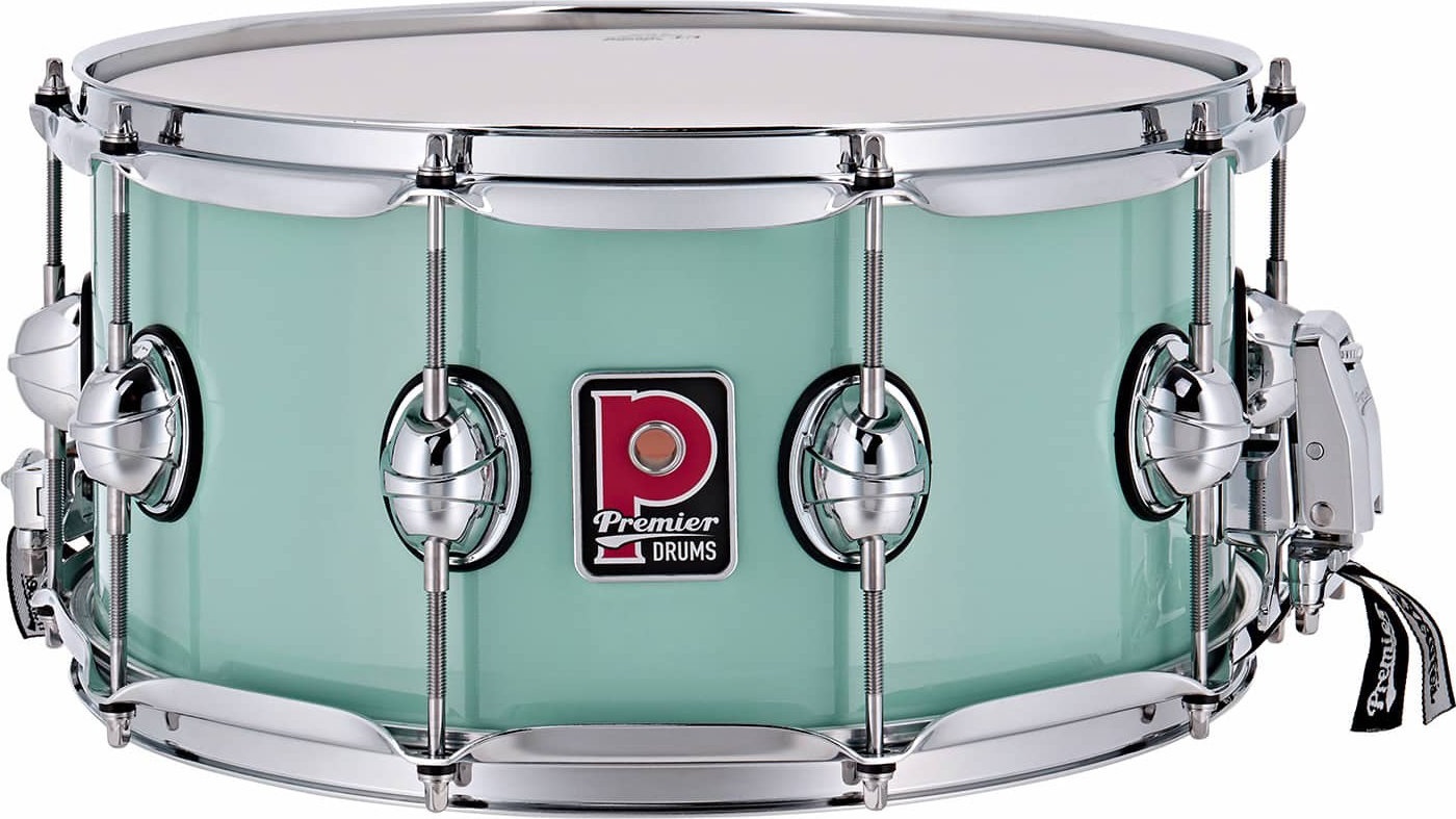 Levně Premier 14" x 7" Genista Maple Snare Drum Pistachio