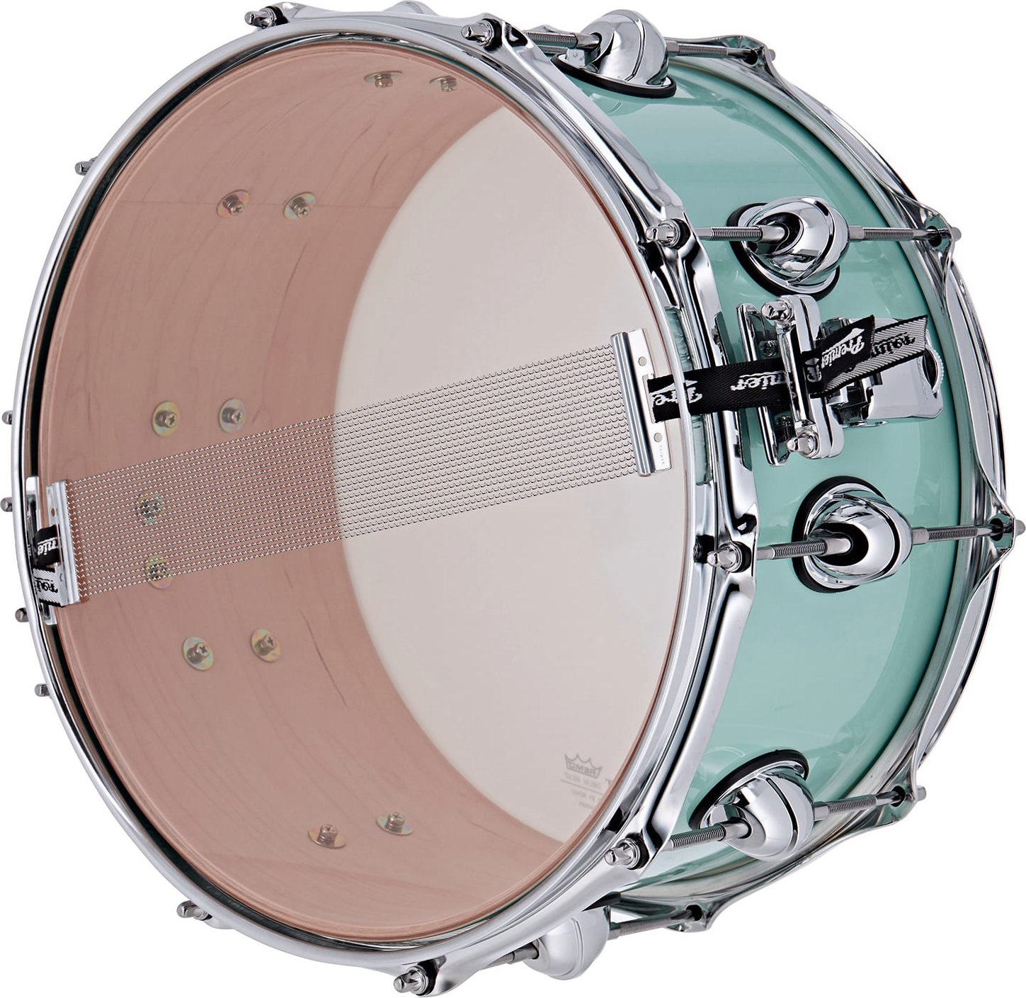 Premier 14" x 7" Genista Maple Snare Drum Pistachio (obrázek 4)