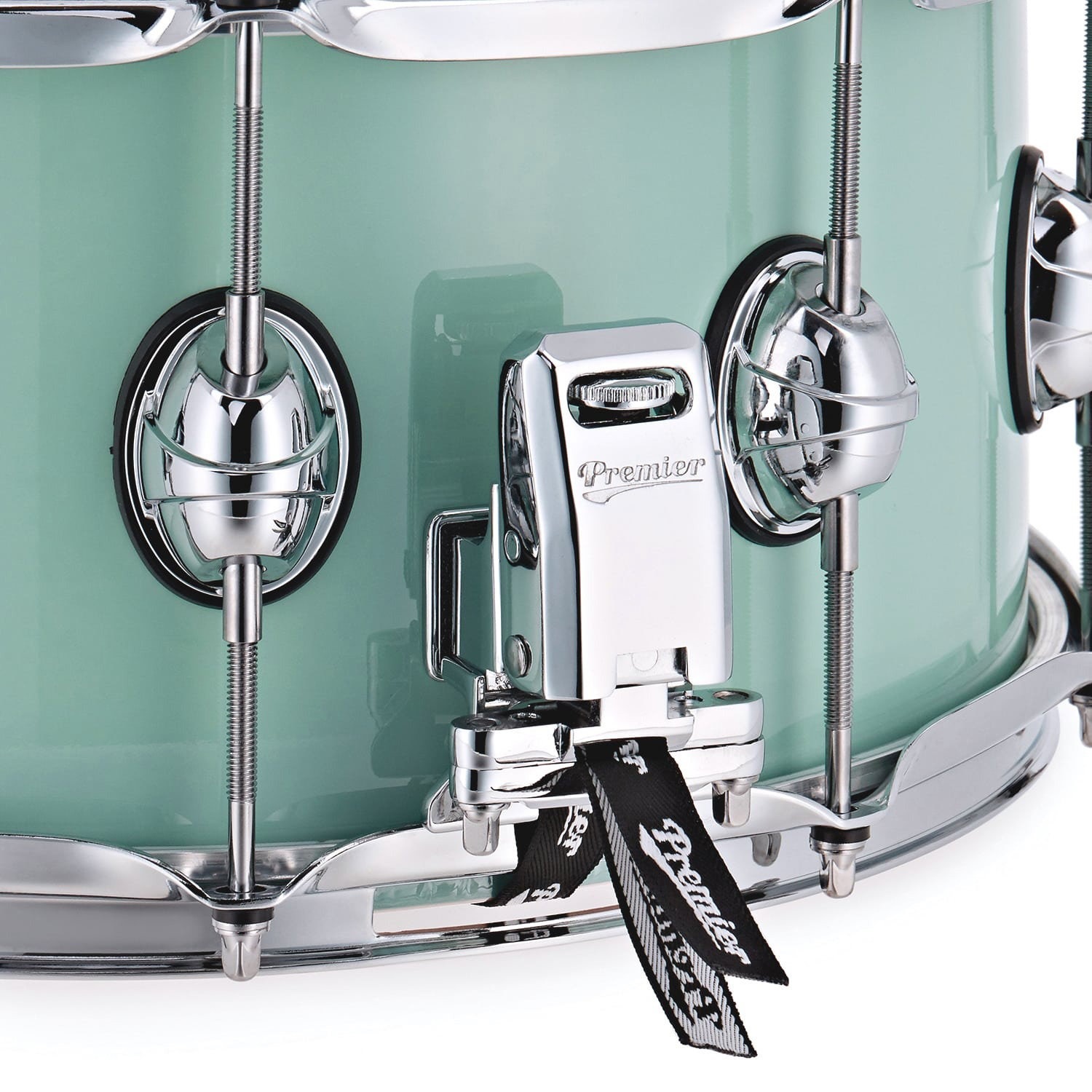 Premier 14" x 7" Genista Maple Snare Drum Pistachio (obrázek 6)