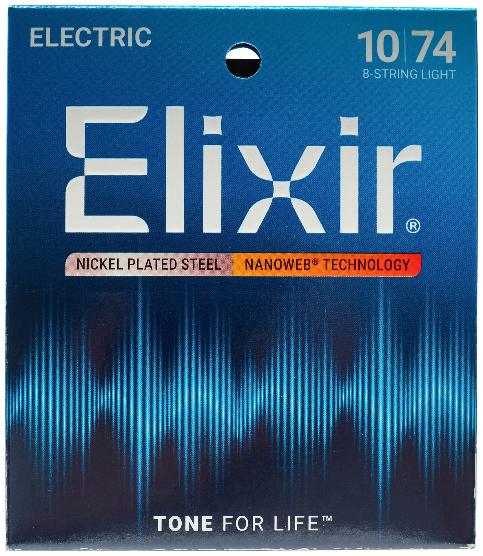 Elixir Nanoweb 8-String Light