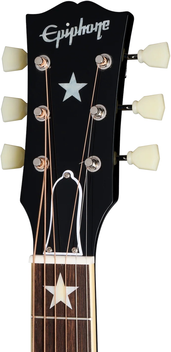 Epiphone J-180 LS Ebony (obrázek 5)