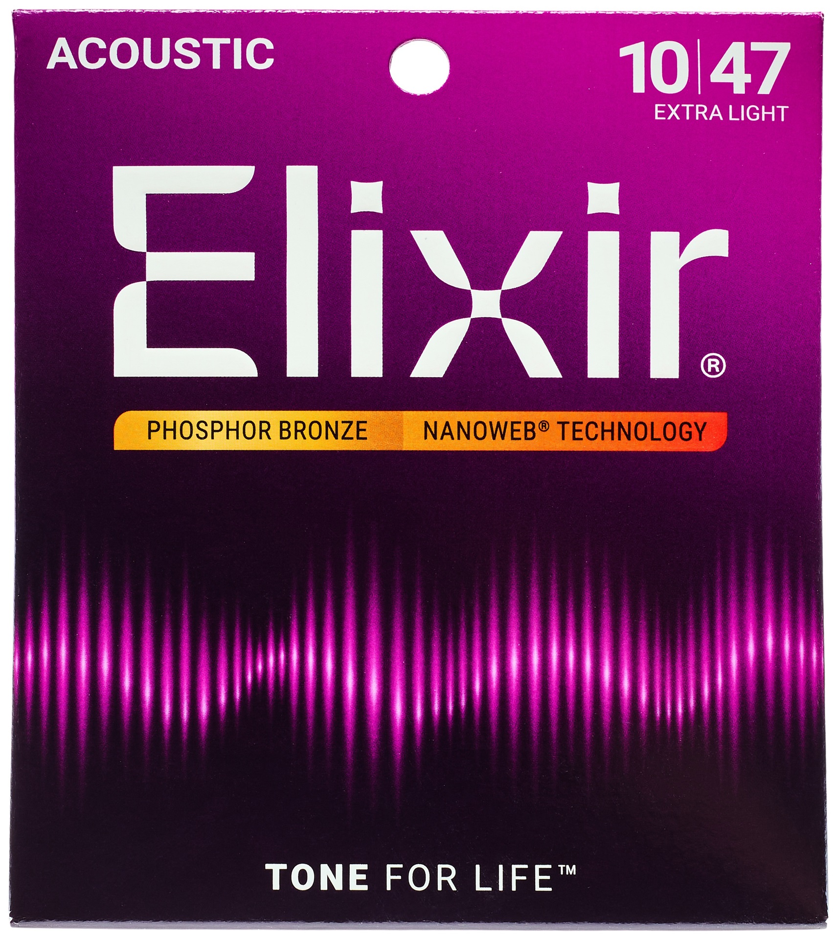 Elixir Nanoweb Phosphor Bronze Extra Light