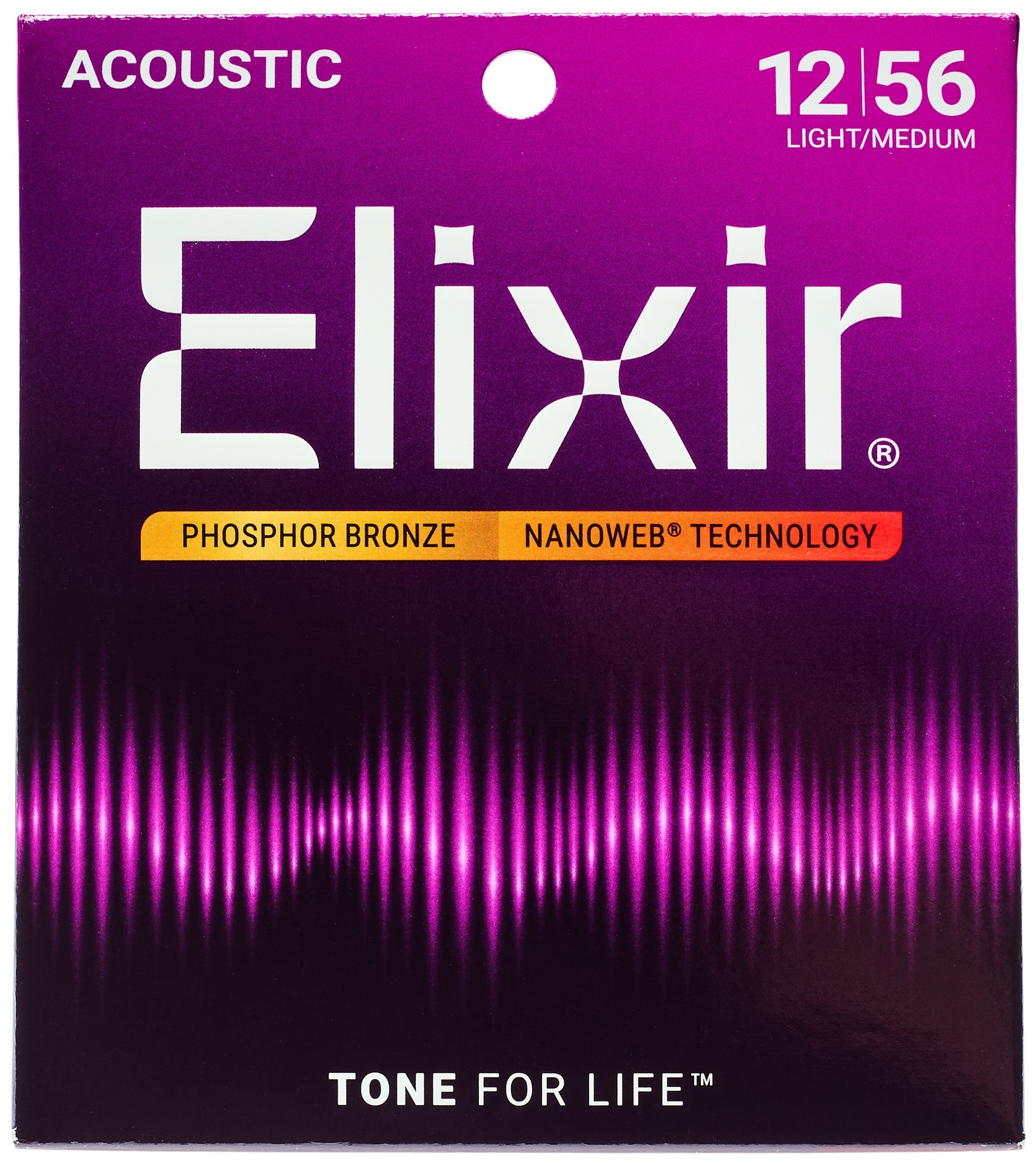 Elixir Nanoweb Phosphor Bronze Light-Medium