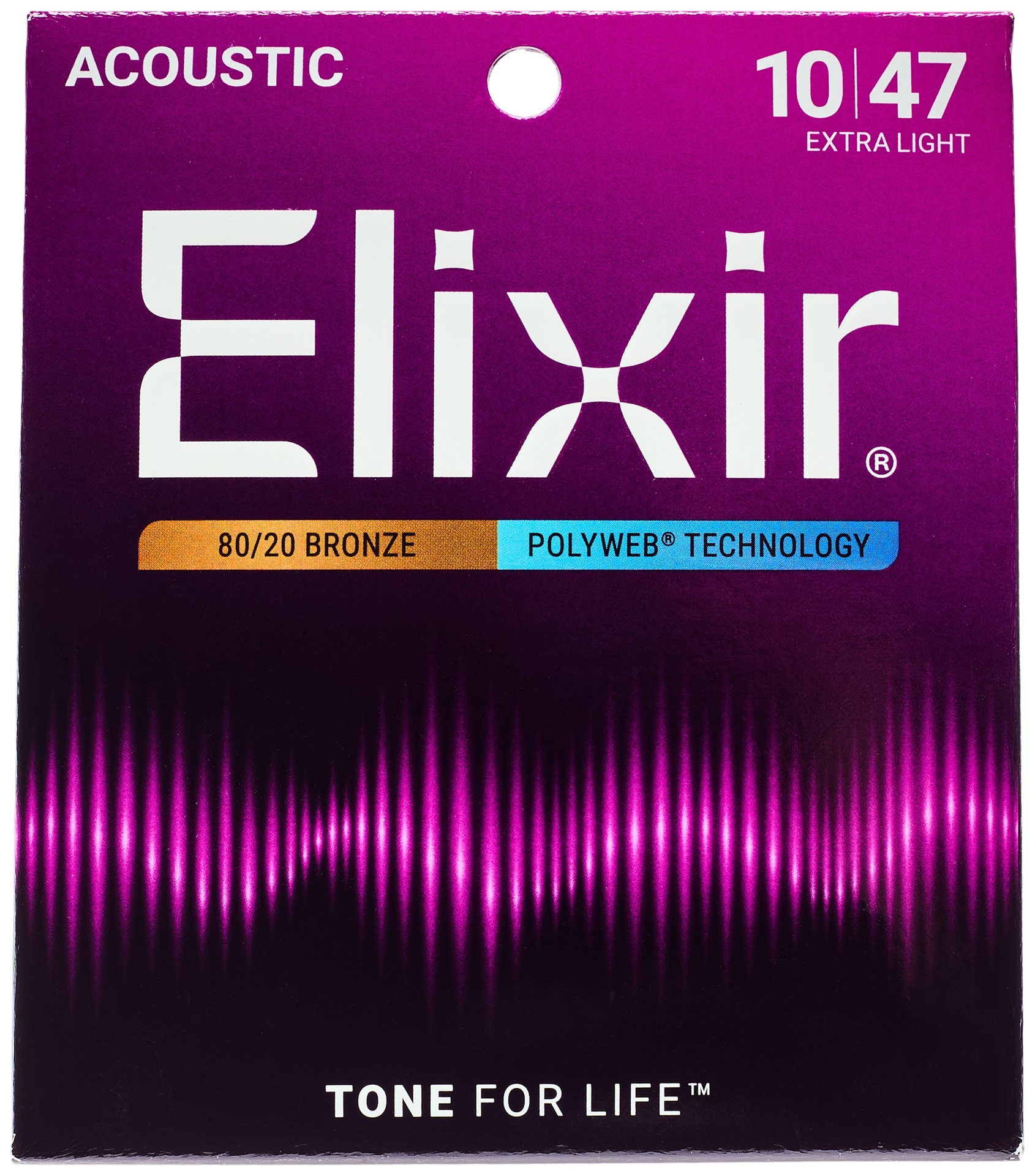 Elixir Polyweb 80/20 Bronze Extra Light