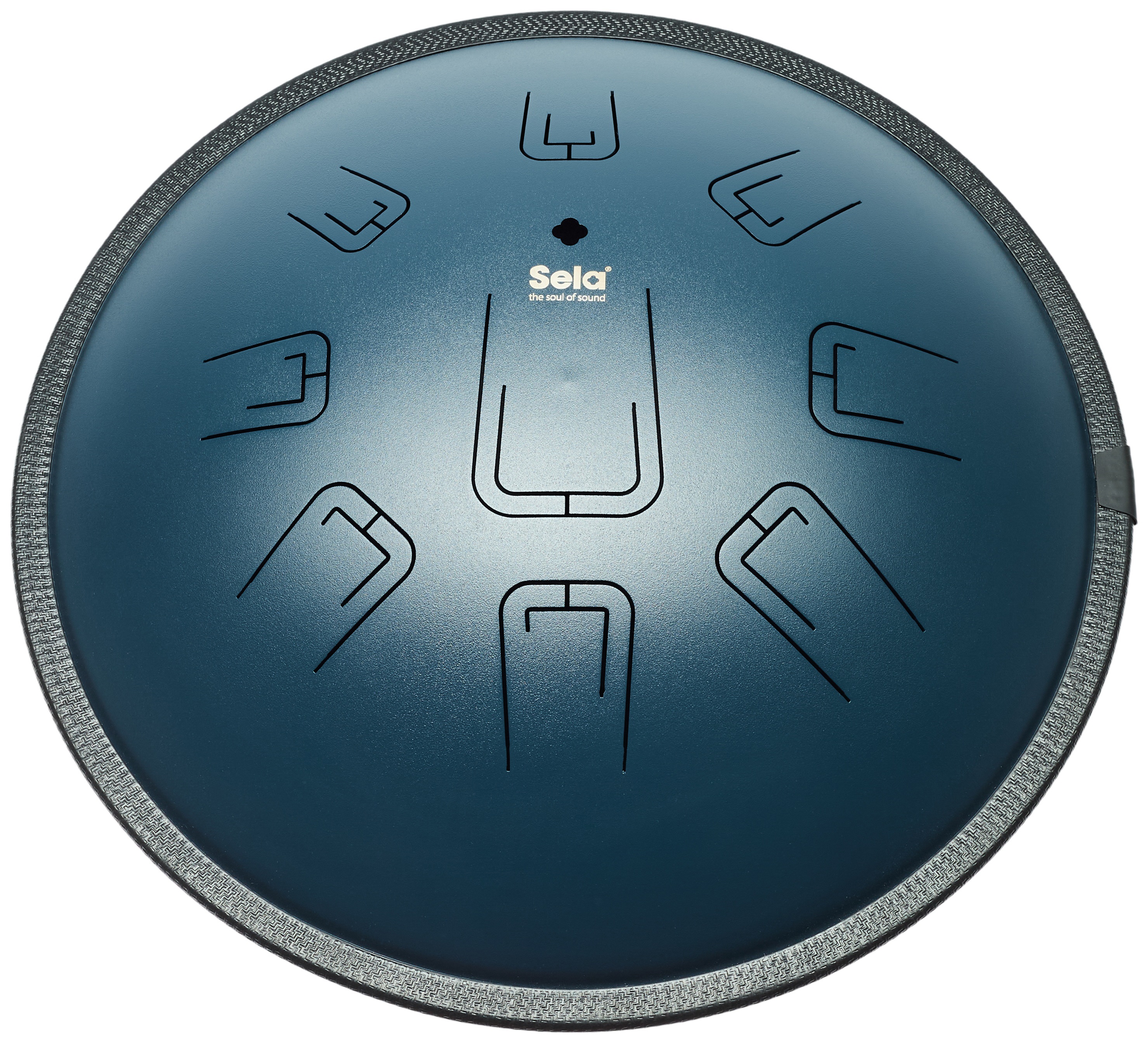 Sela 14" Melody Tongue Drum D Amara Navy Blue