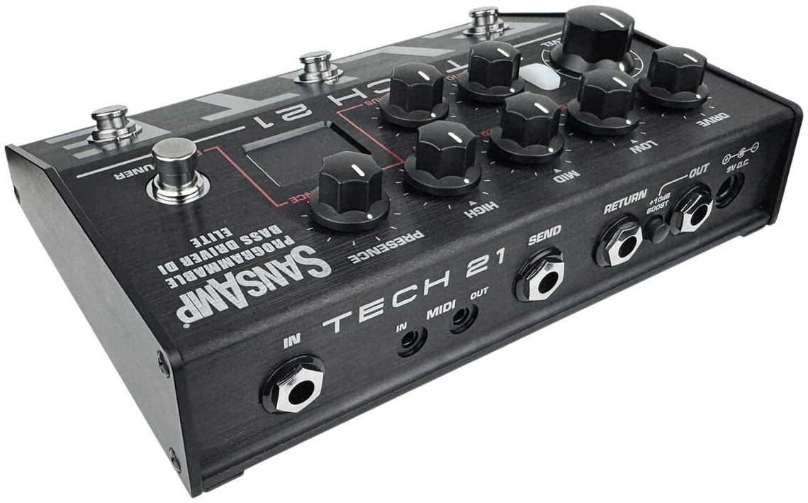 Tech 21 SansAmp Bass Driver Programmable ELITE (obrázek 3)