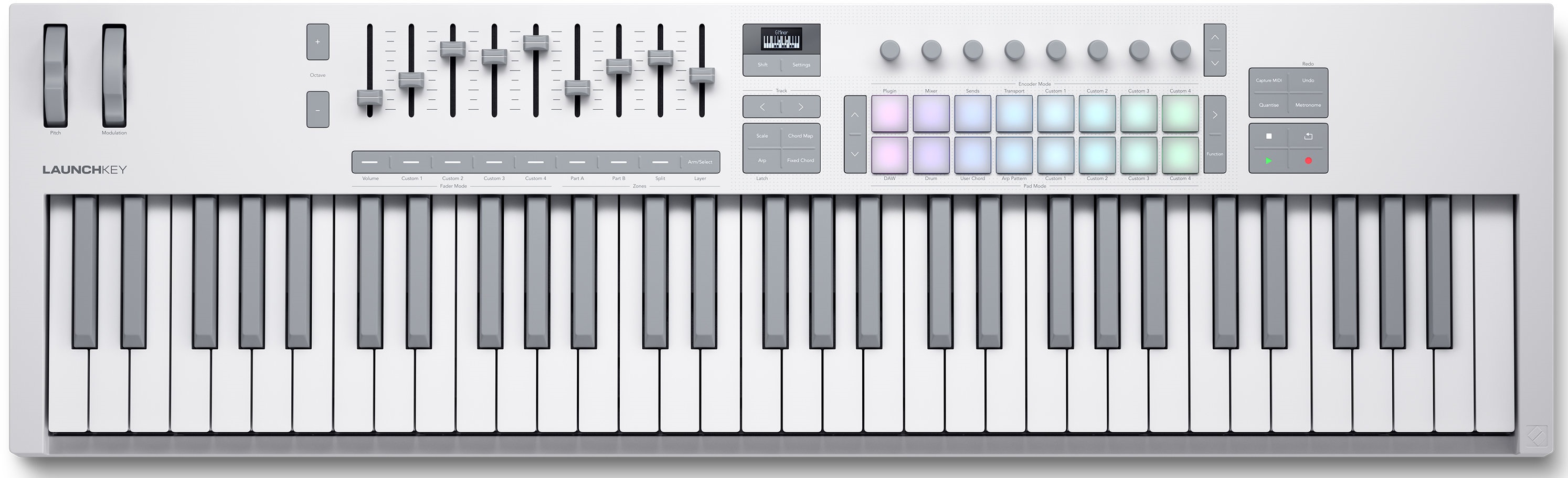 Novation Launchkey 61 MK4 White