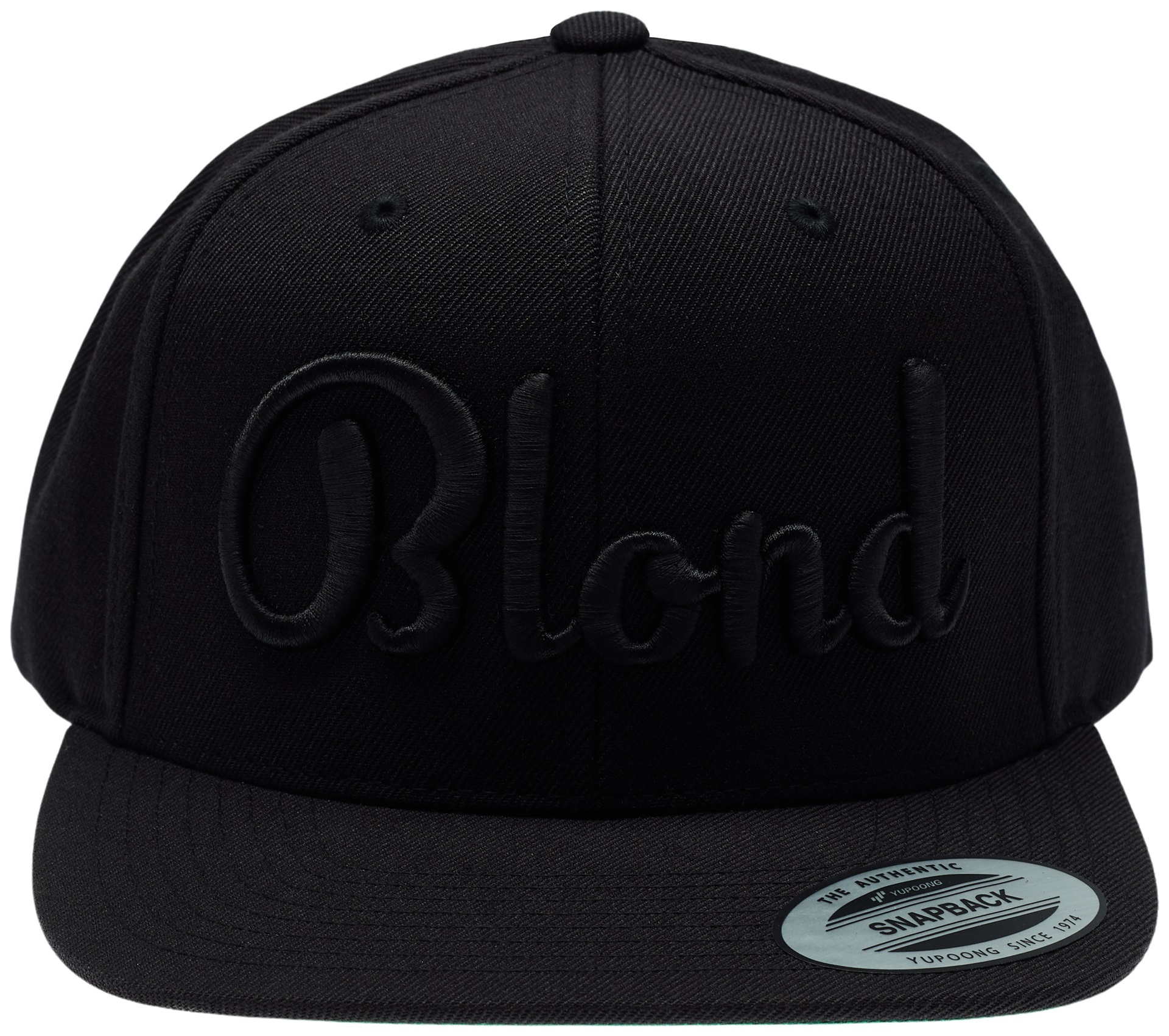 Blond Classic Snapback Black & Black