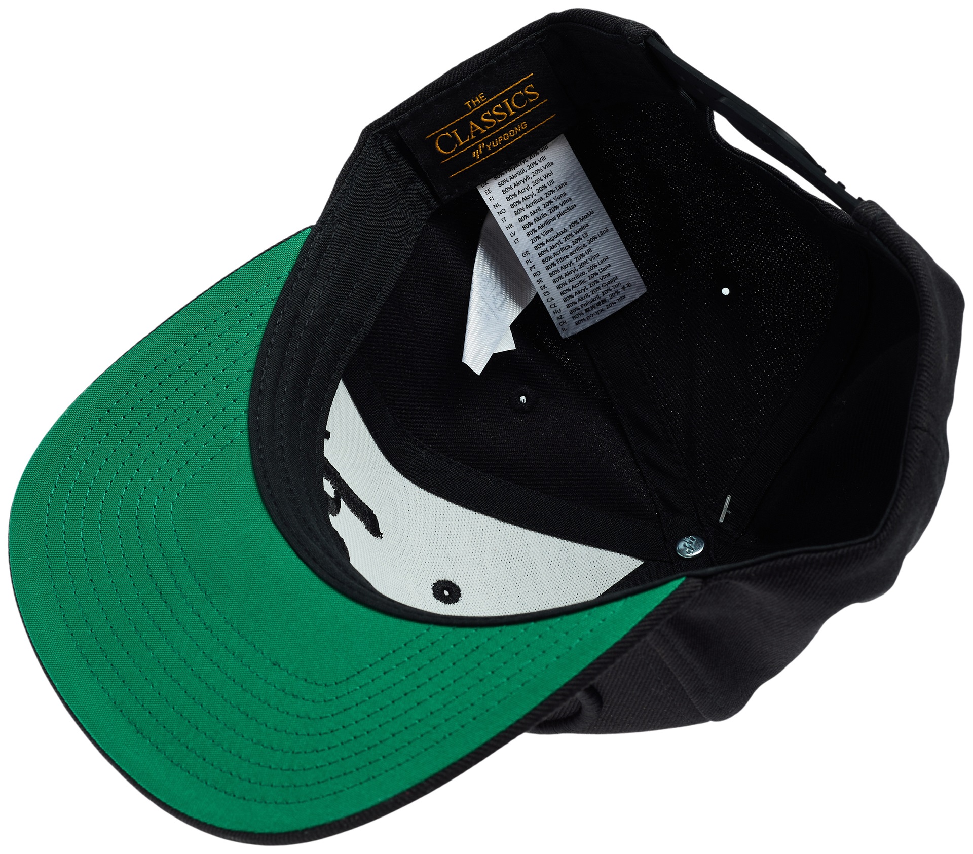 Blond Classic Snapback Black & Black (obrázek 5)