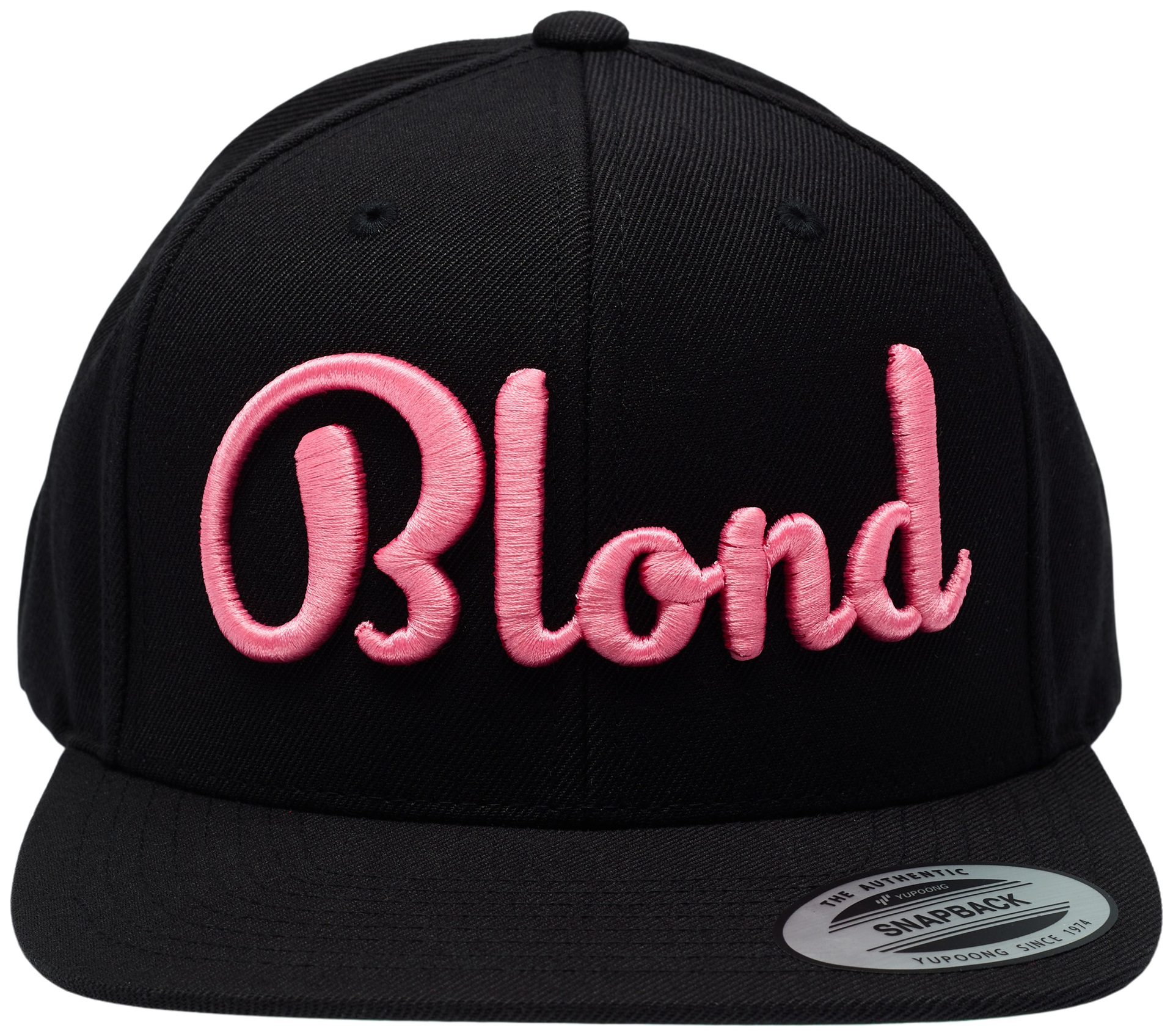 Blond Classic Snapback Black & Pink