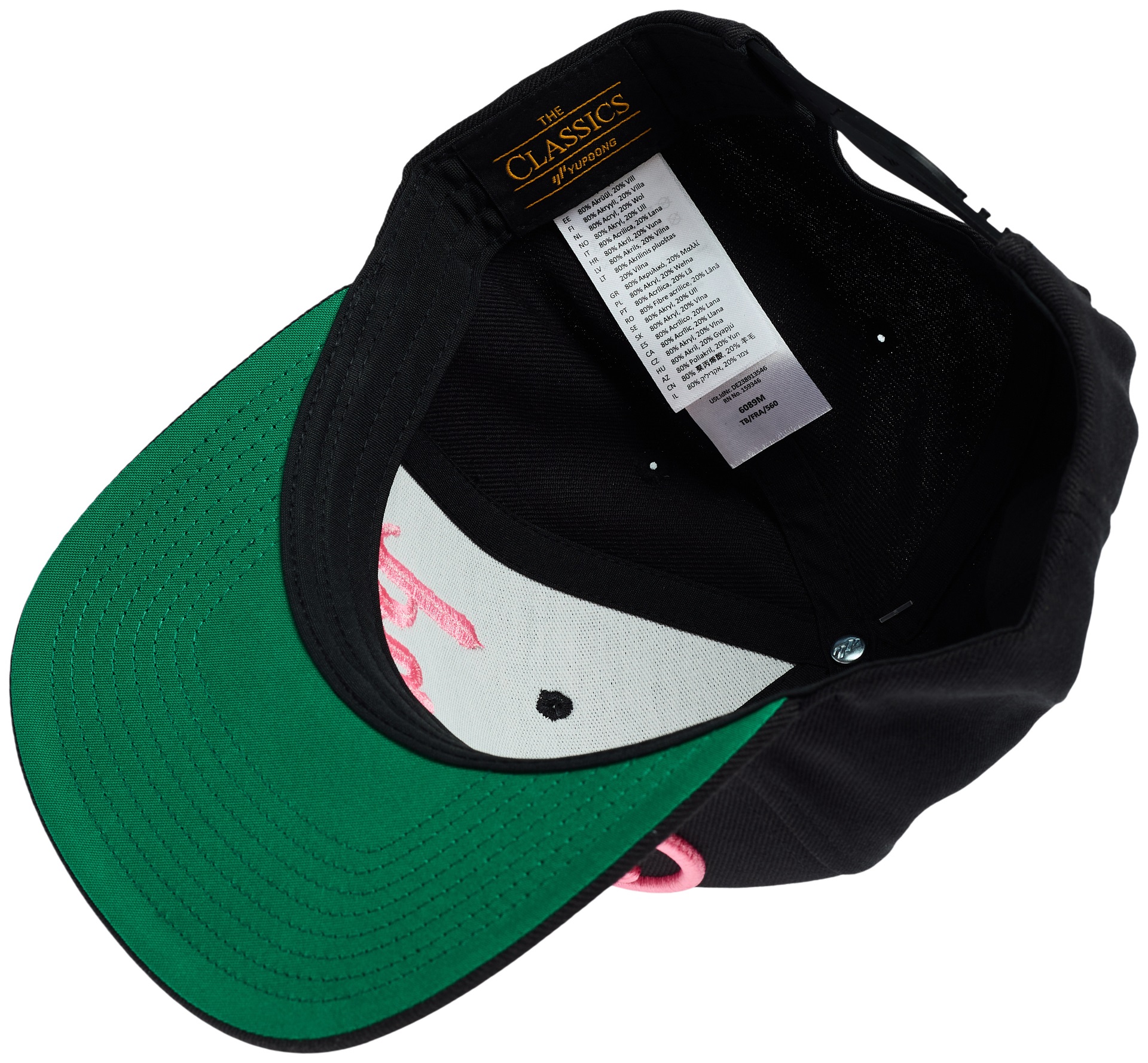 Blond Classic Snapback Black & Pink (obrázek 4)