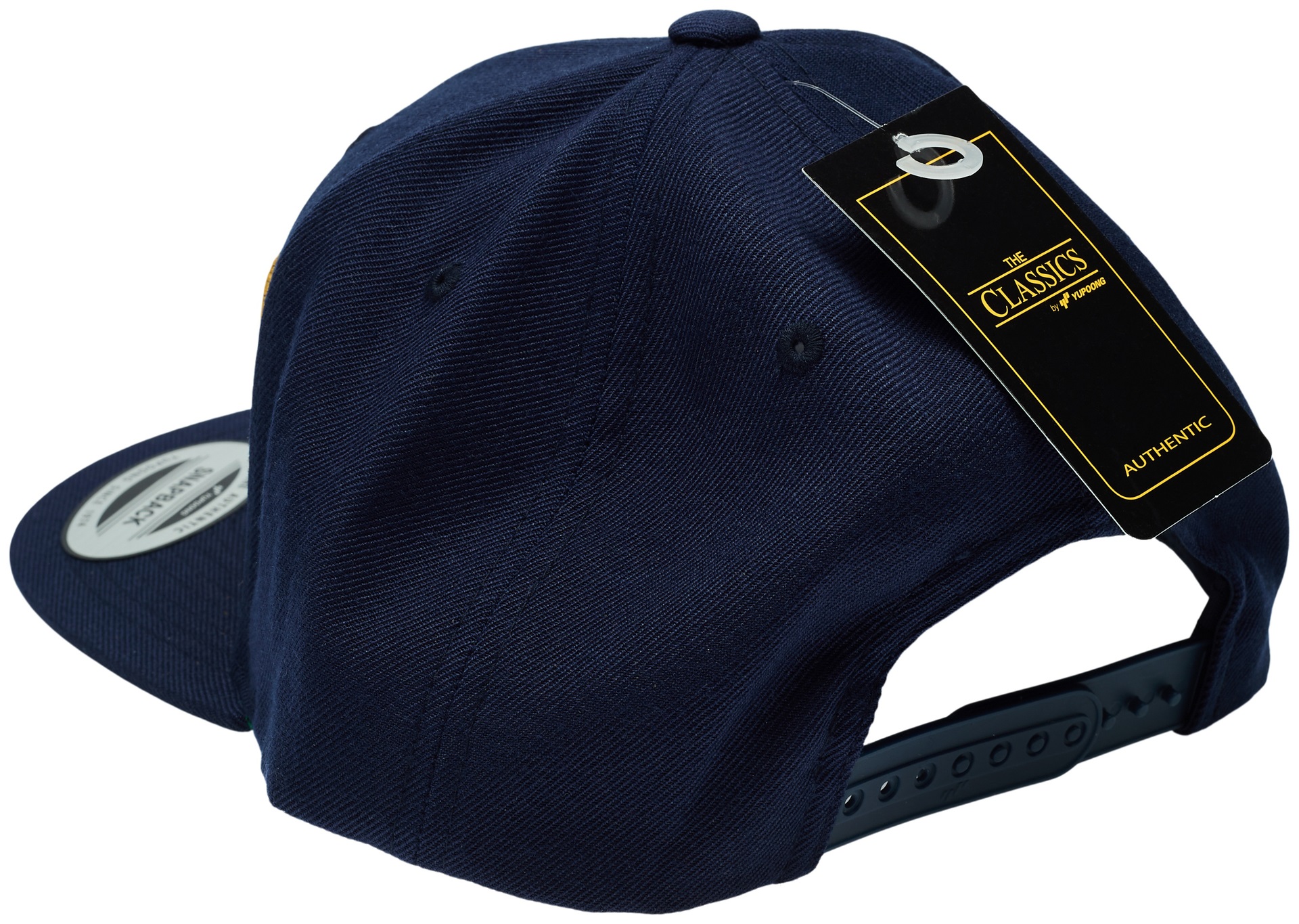 Blond Classic Snapback Navy & Gold (obrázek 3)