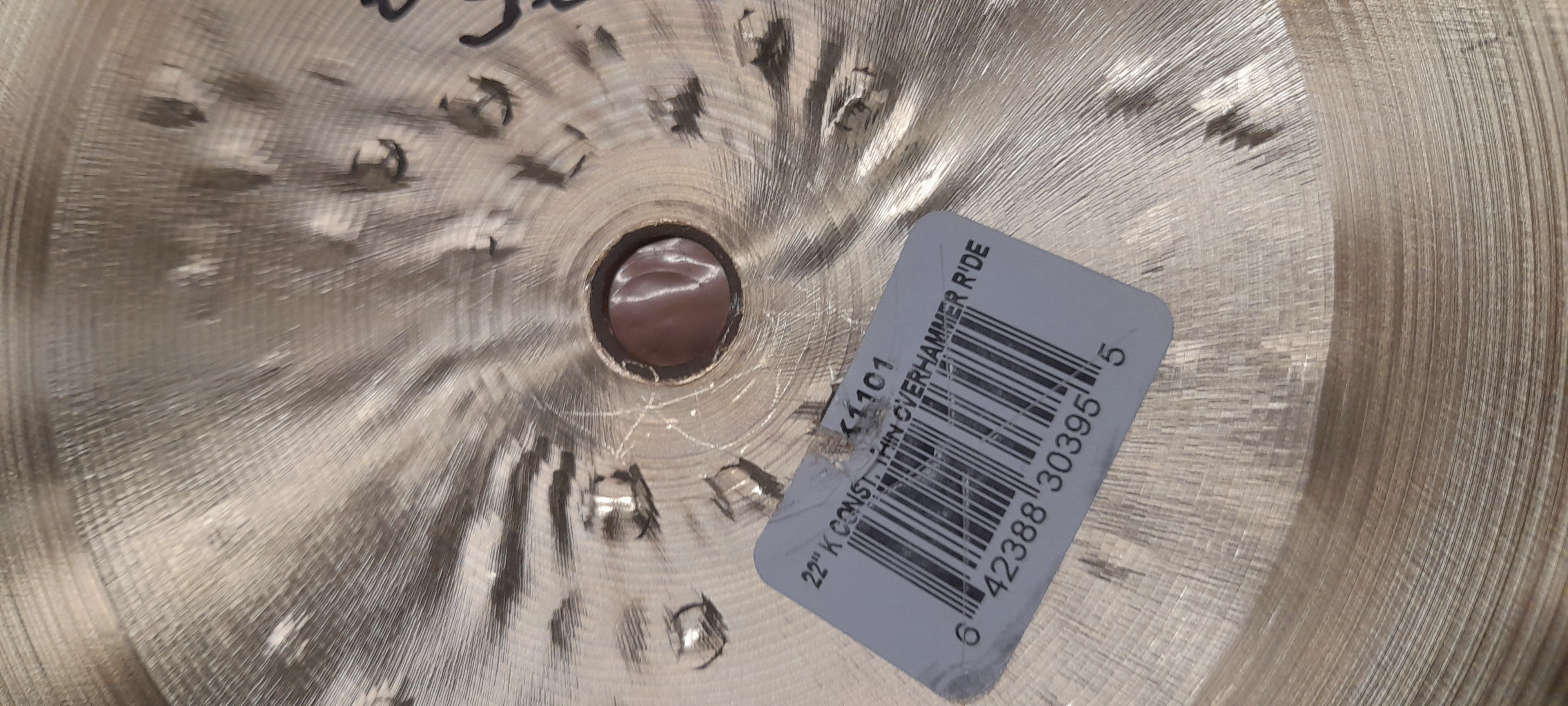 Zildjian 22" K Constantinople thin ride over hammmered (použité) (obrázek 6)