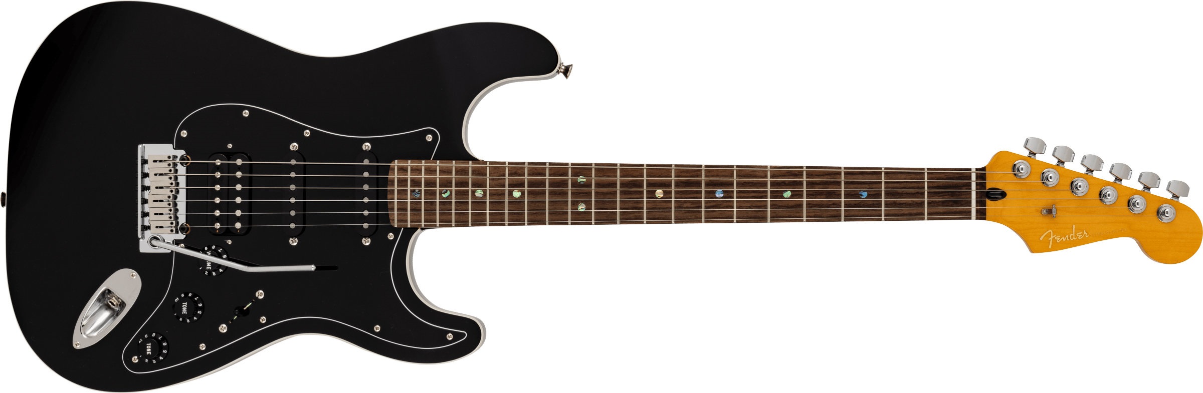 Levně Fender Made in Japan Limited Active Modern Stratocaster HSS RW BK