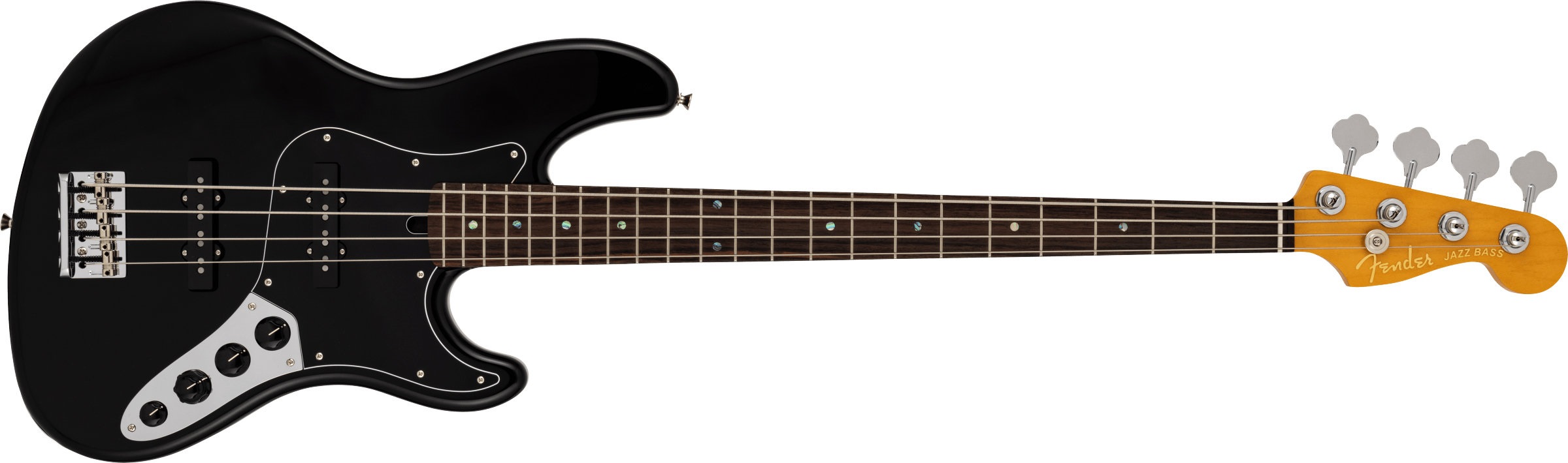 Levně Fender Made in Japan Limited Active Modern Jazz Bass RW BK