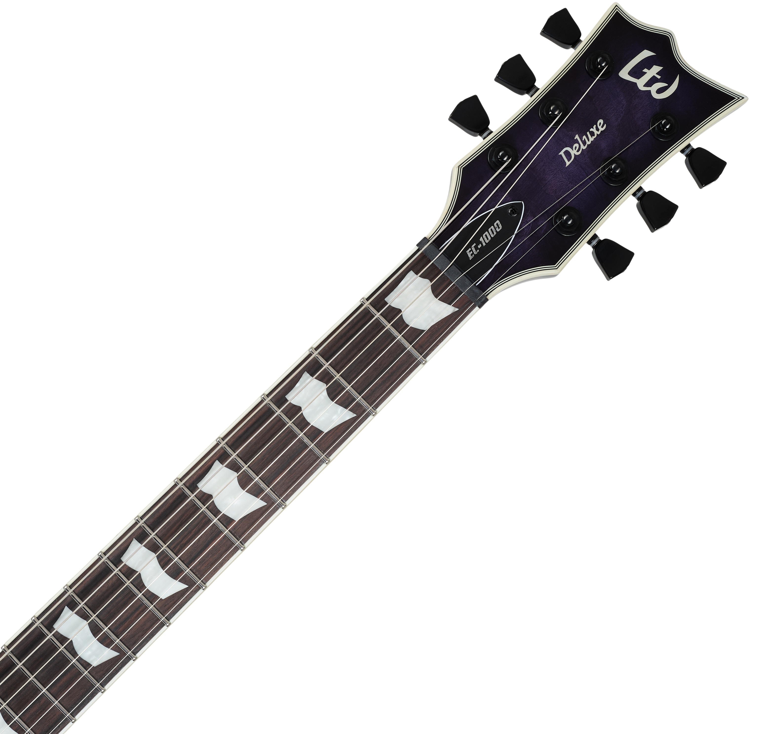 ESP LTD EC-1000 QM See Thru Purple Sunburst (obrázek 4)