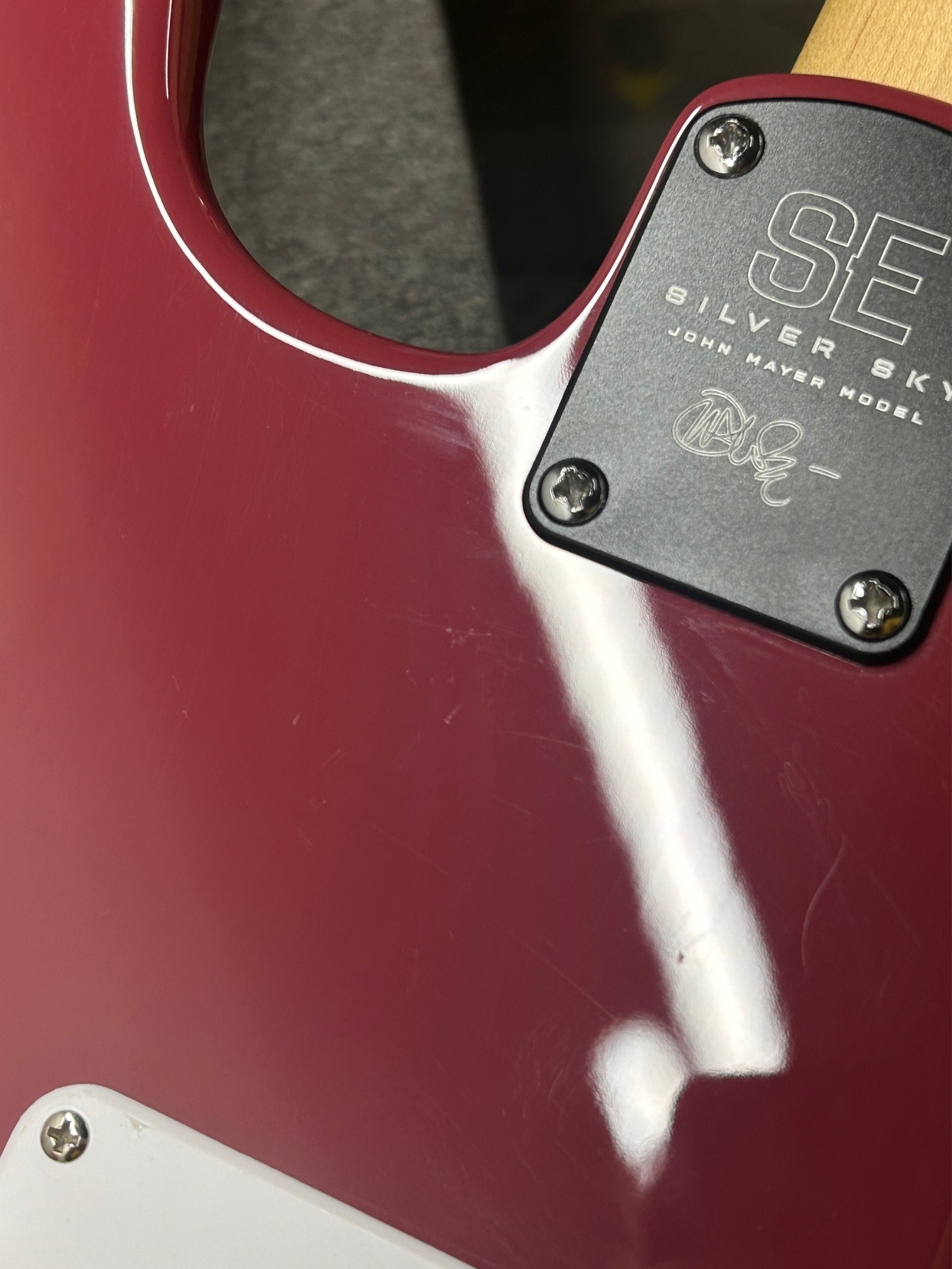 PRS SE Silver Sky RW Derby Red (použité) (obrázek 6)