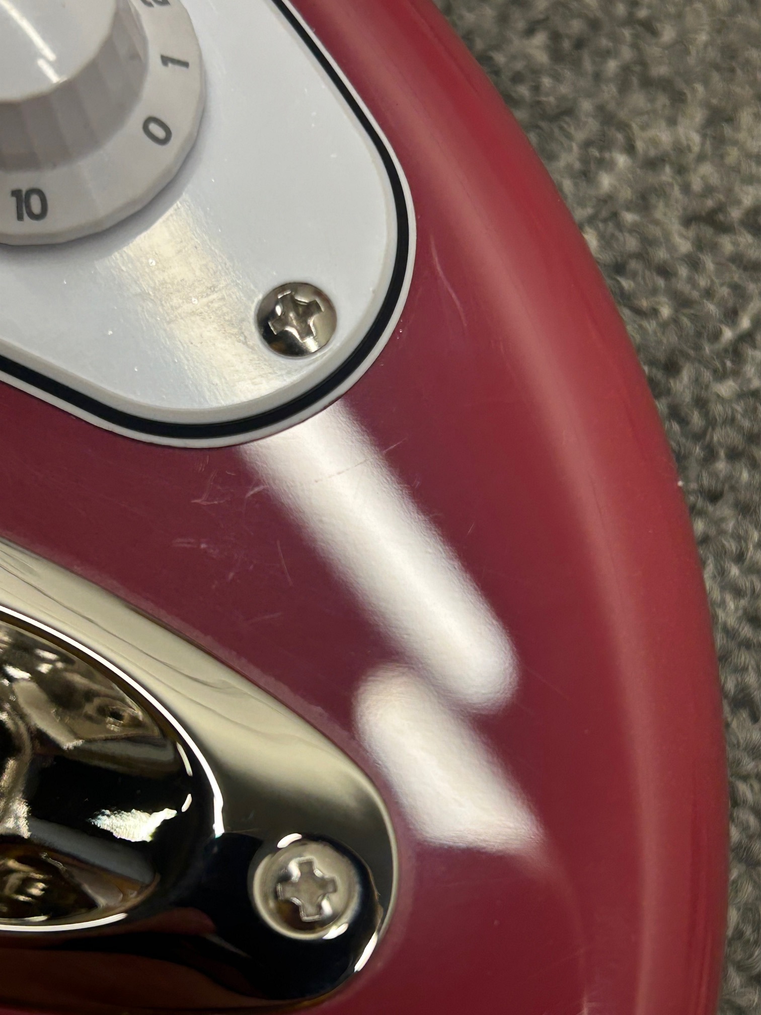 PRS SE Silver Sky RW Derby Red (použité) (obrázek 5)