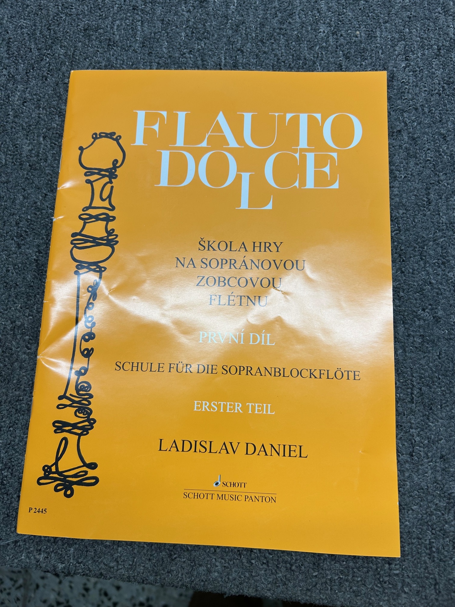 Ladislav Daniel Flauto Dolce - škola hry na sopránovou zobcovou flétnu (obrázek 7)