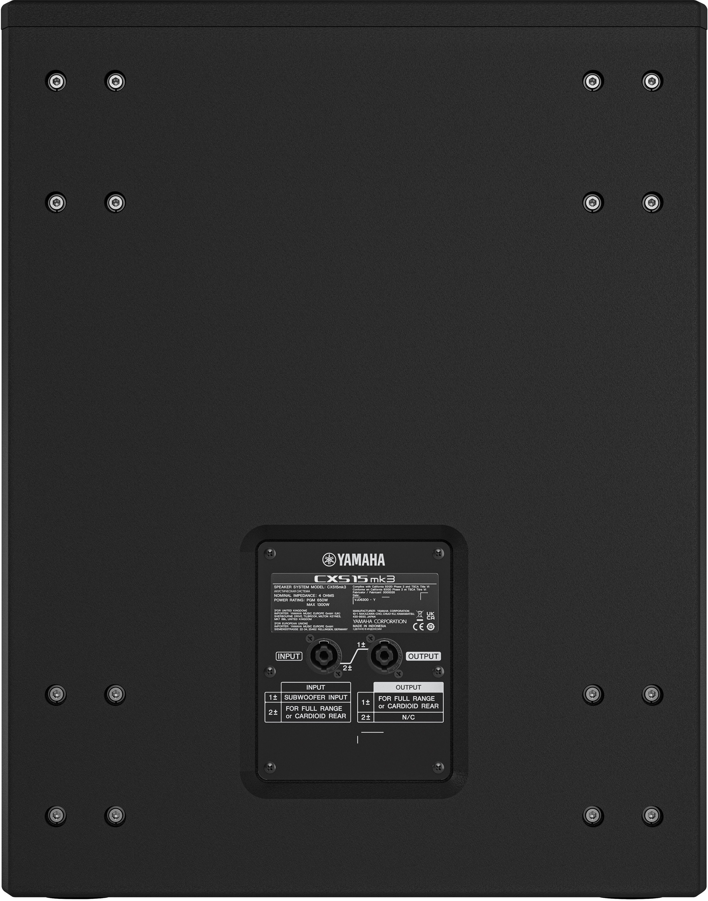 Yamaha CXS15MK3 (obrázek 4)