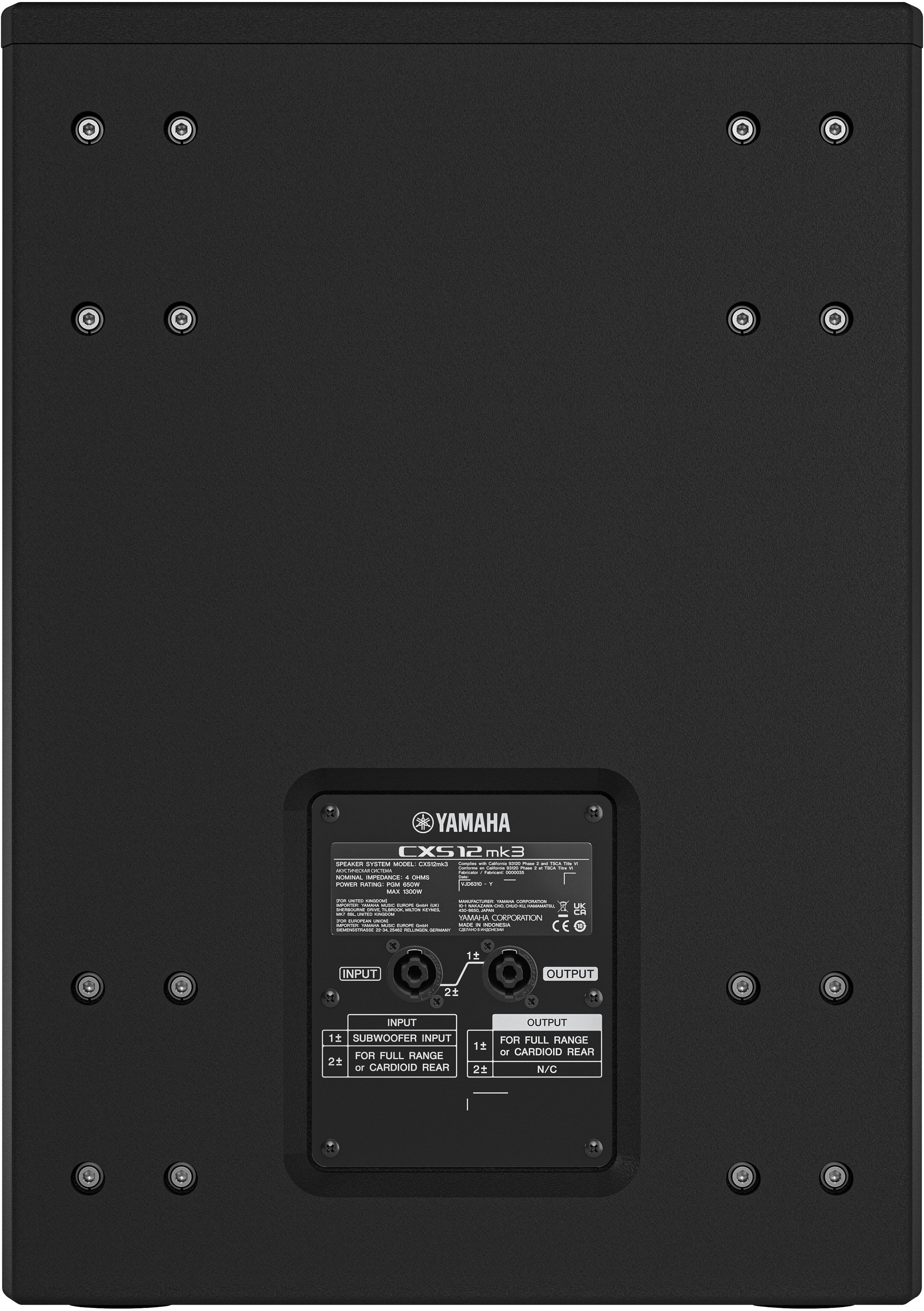 Yamaha CXS12MK3 (obrázek 4)