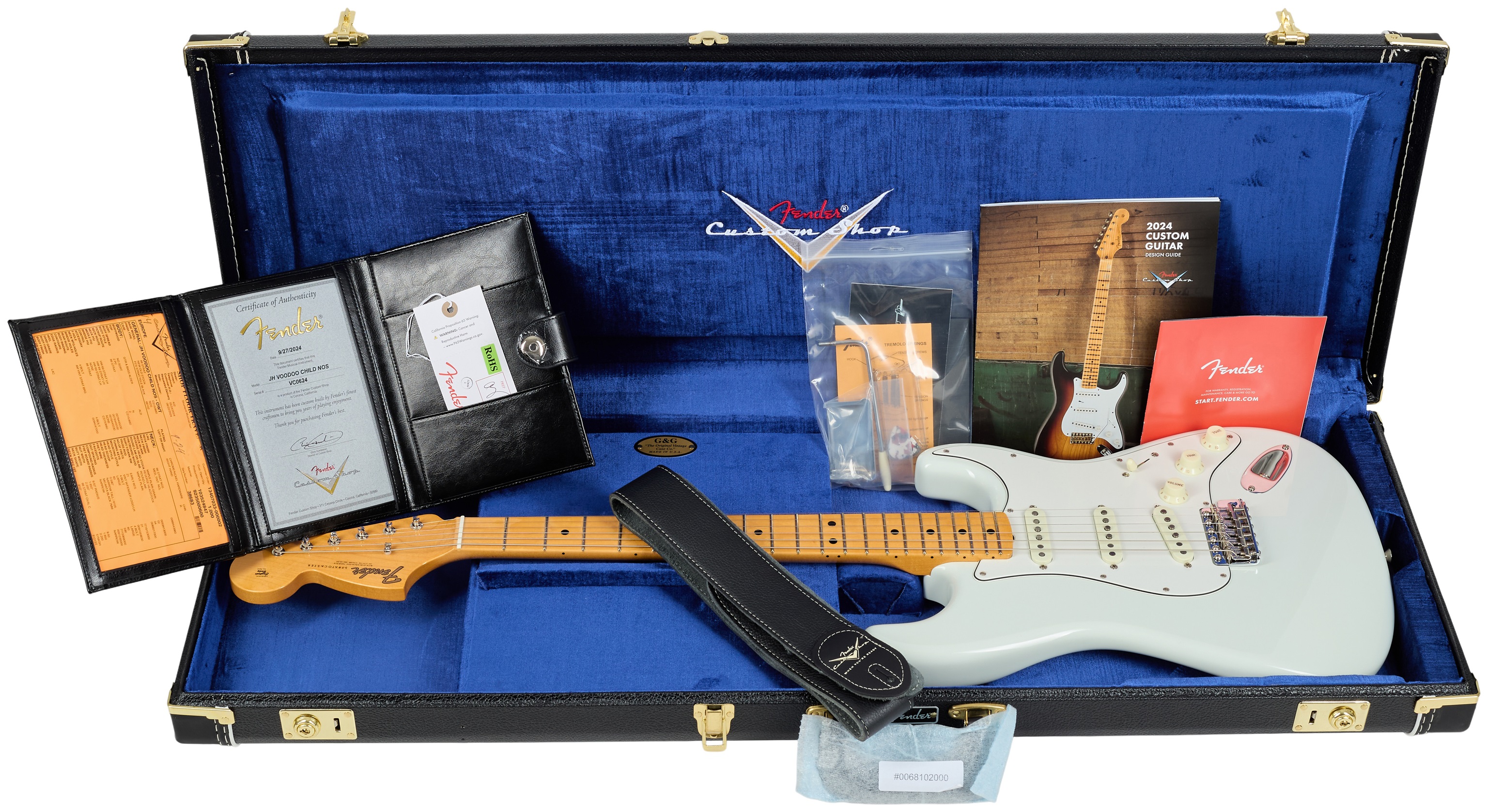 Fender Custom Shop Jimi Hendrix Voodoo Child Signature Stratocaster NO (obrázek 6)