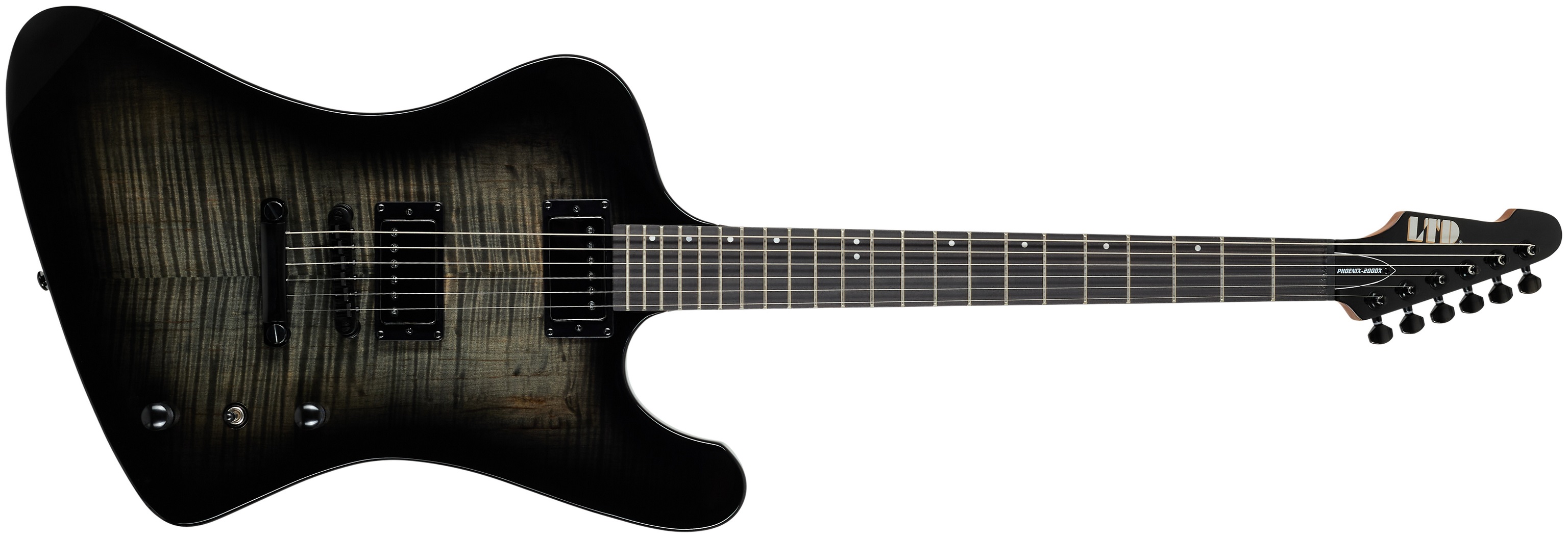 ESP LTD PHX-200DX Black Burst